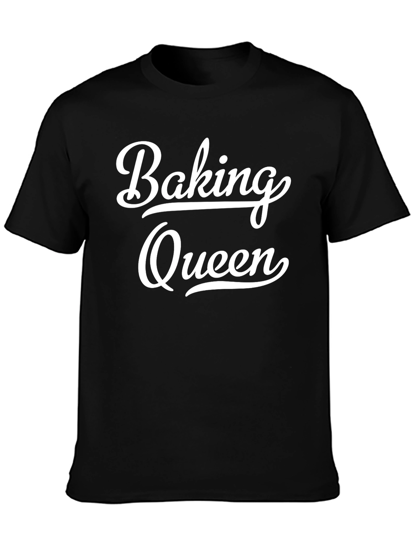 Baking Queen Black T-Shirt