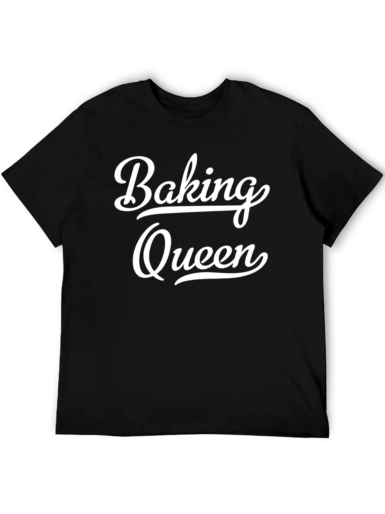 Baking Queen Black T-Shirt