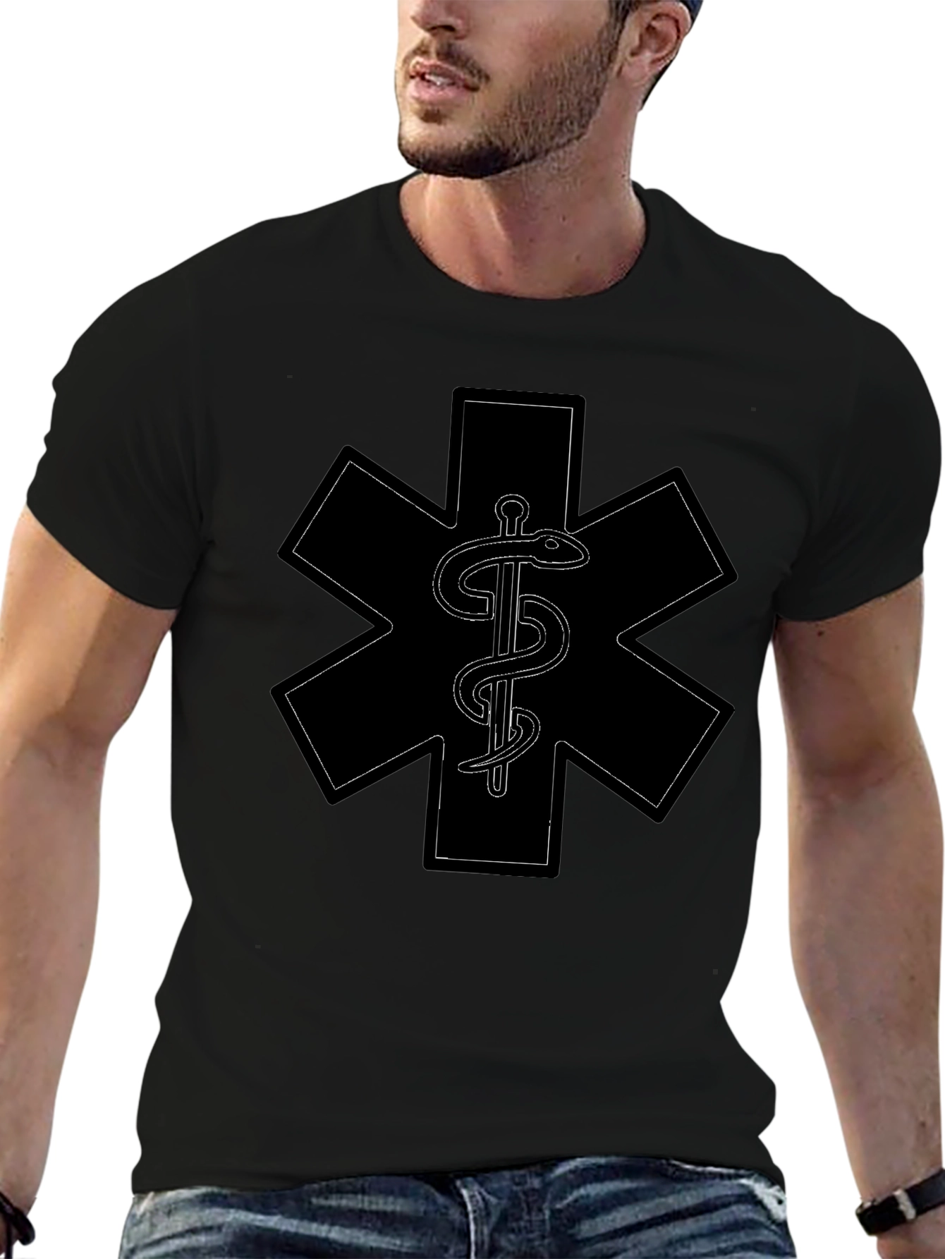 Star of Life EMT T-Shirt - Emergency Medical Services