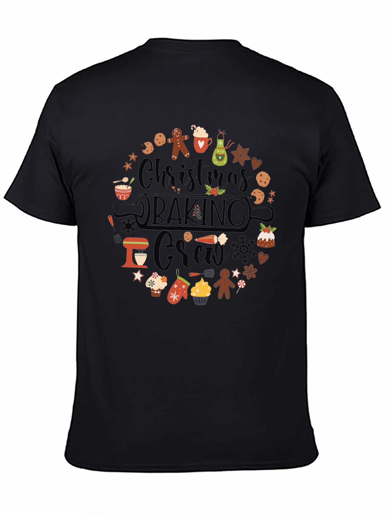Christmas Baking Crew Graphic T-Shirt