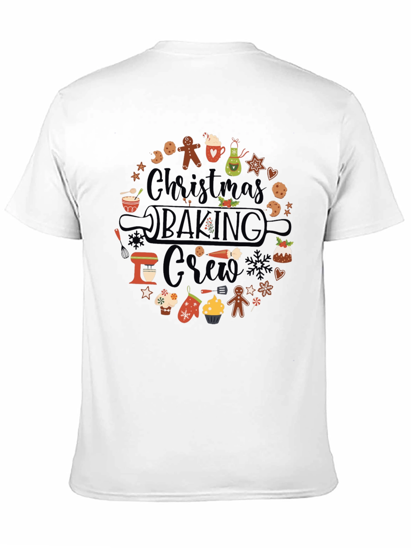 Christmas Baking Crew Graphic T-Shirt