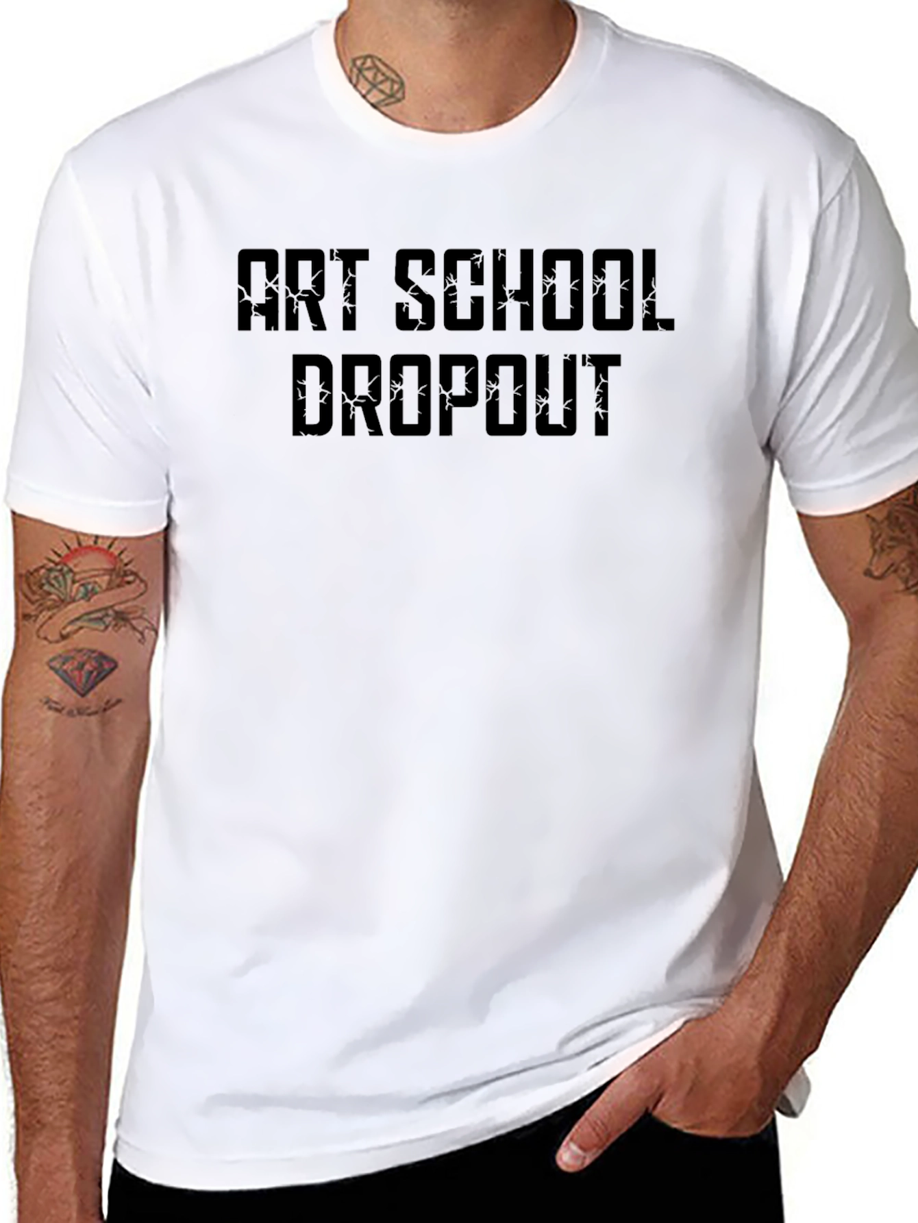 Art School Dropout Graphic T-Shirt