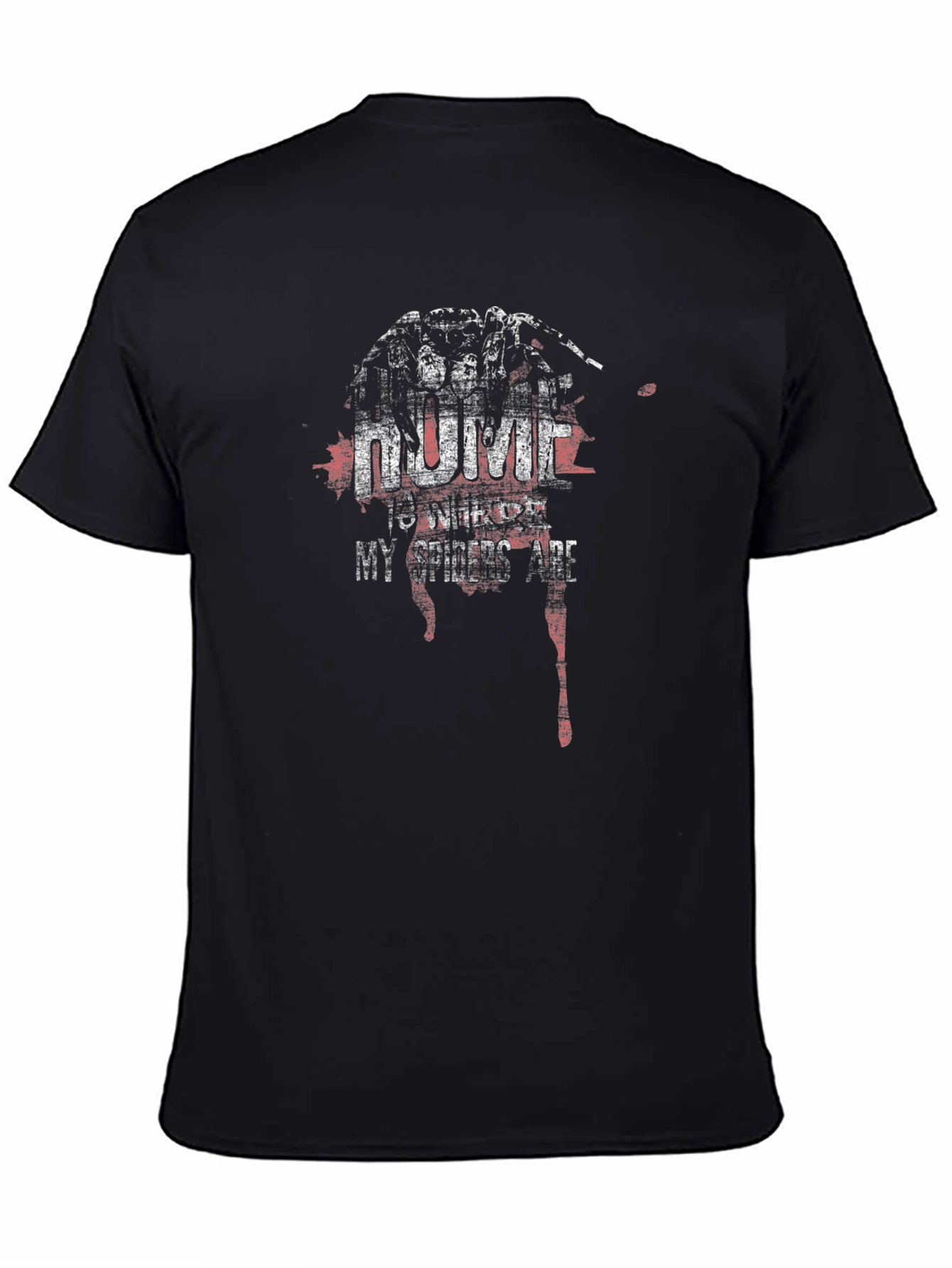 Numimir Spider Graphic Black T-Shirt