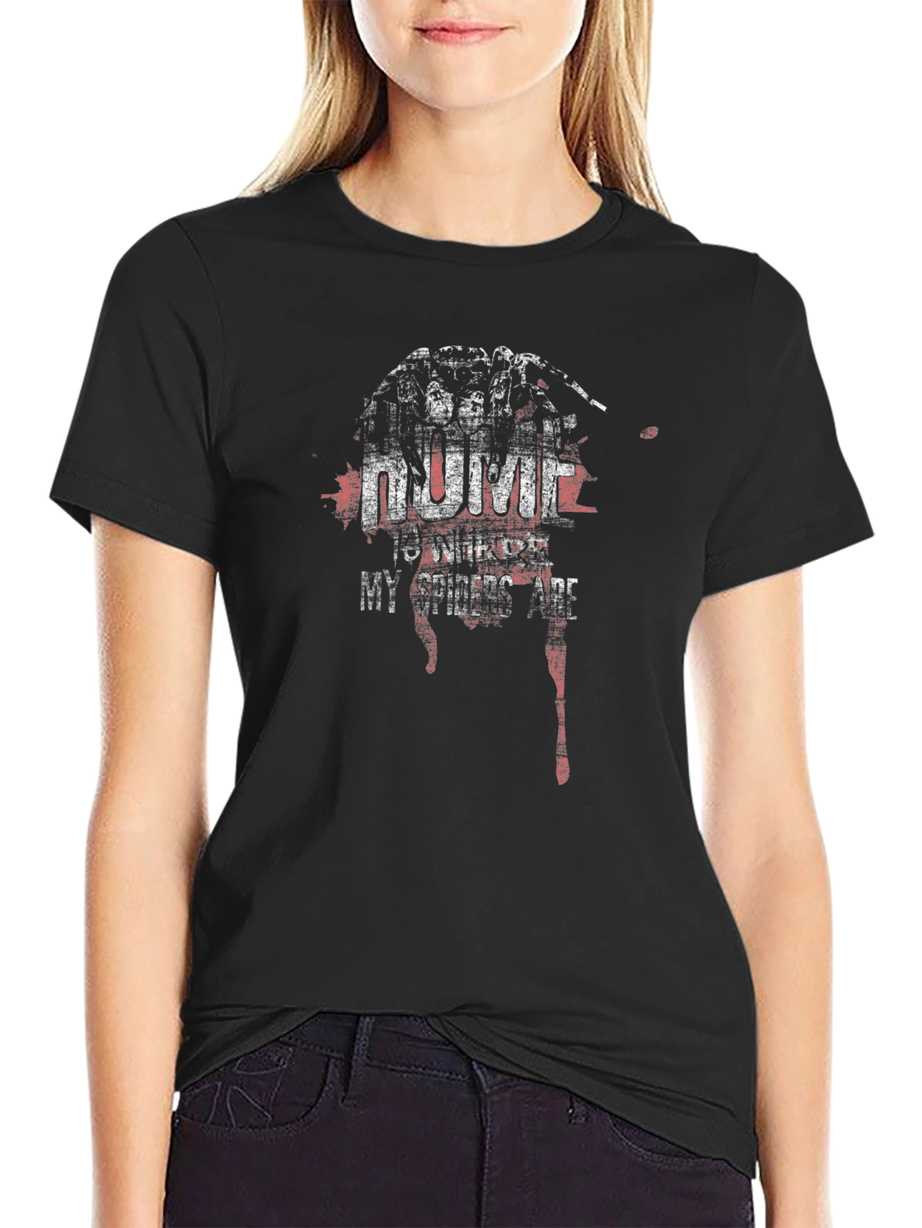 Numimir Spider Graphic Black T-Shirt