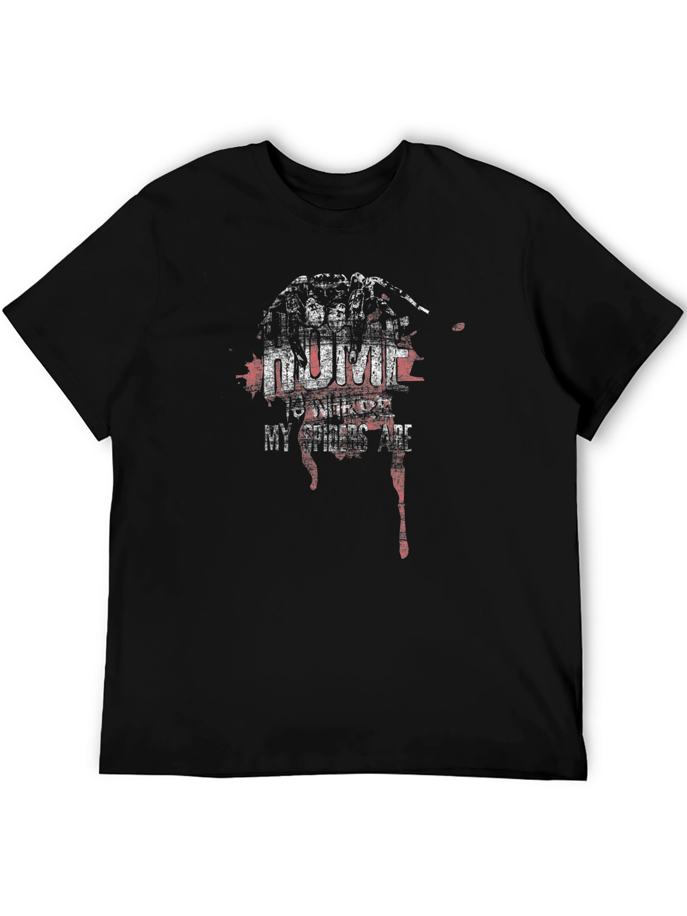Numimir Spider Graphic Black T-Shirt