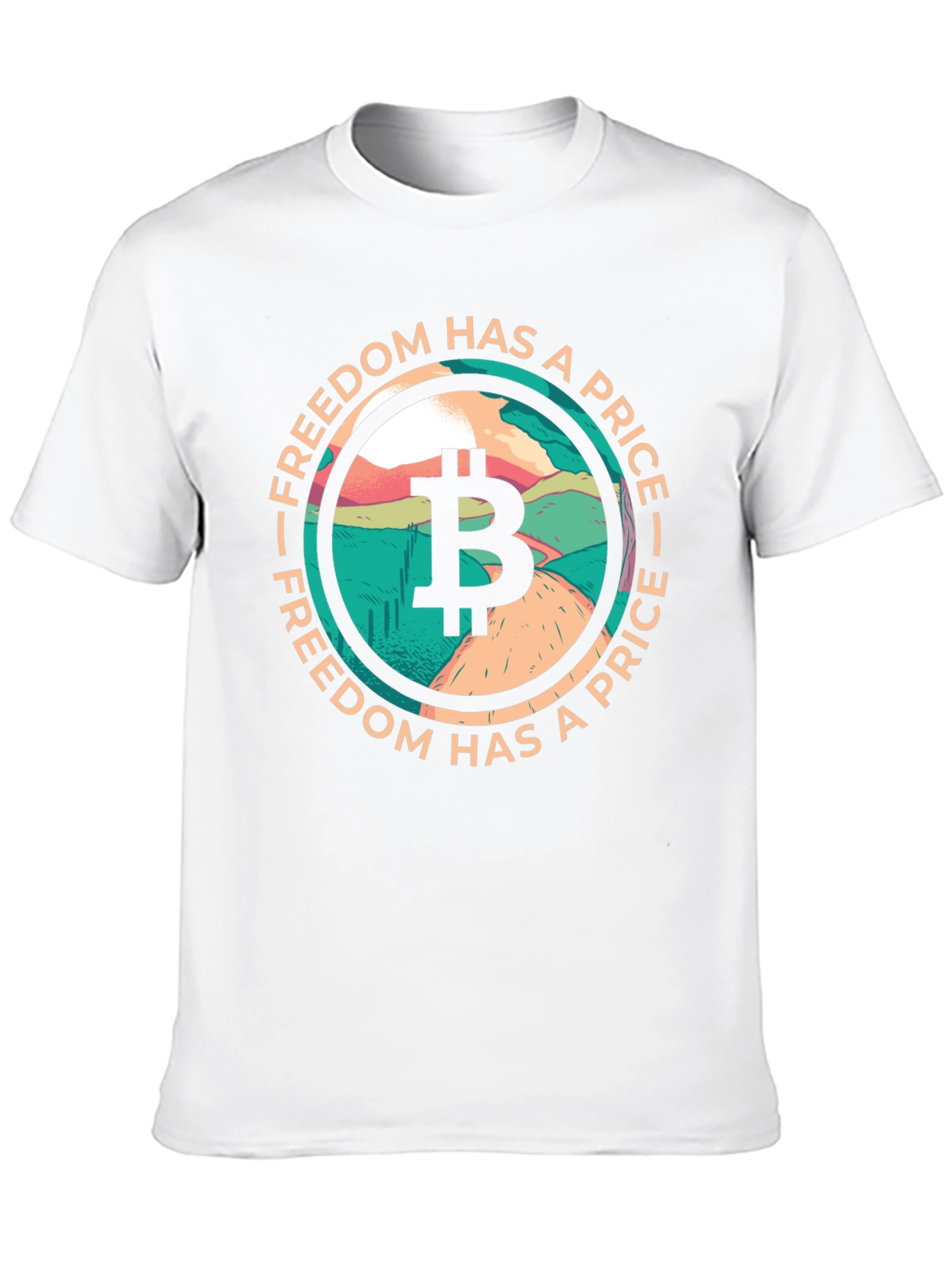 Bitcoin Freedom T-Shirt: Crypto Fashion