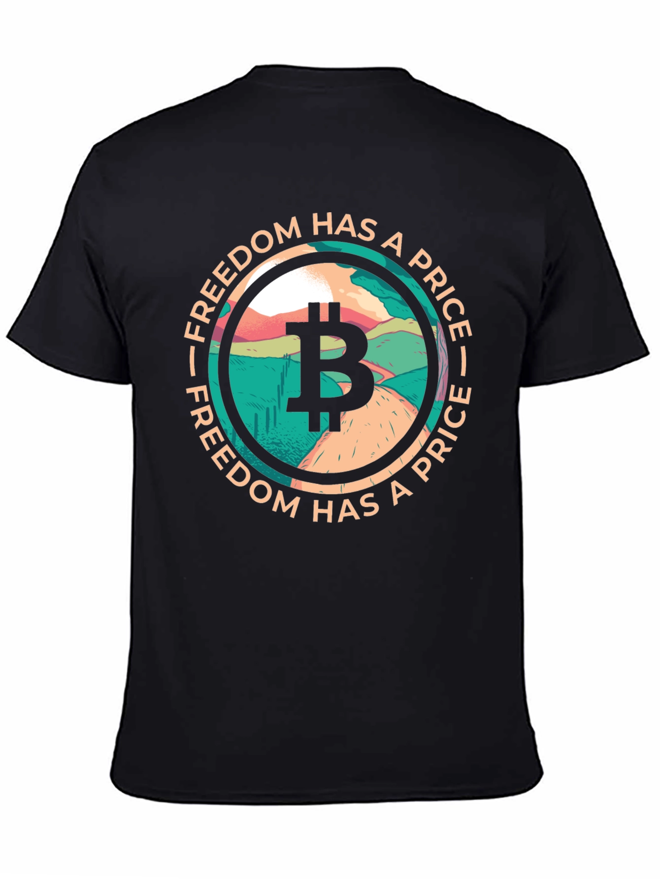 Bitcoin Freedom T-Shirt: Crypto Fashion