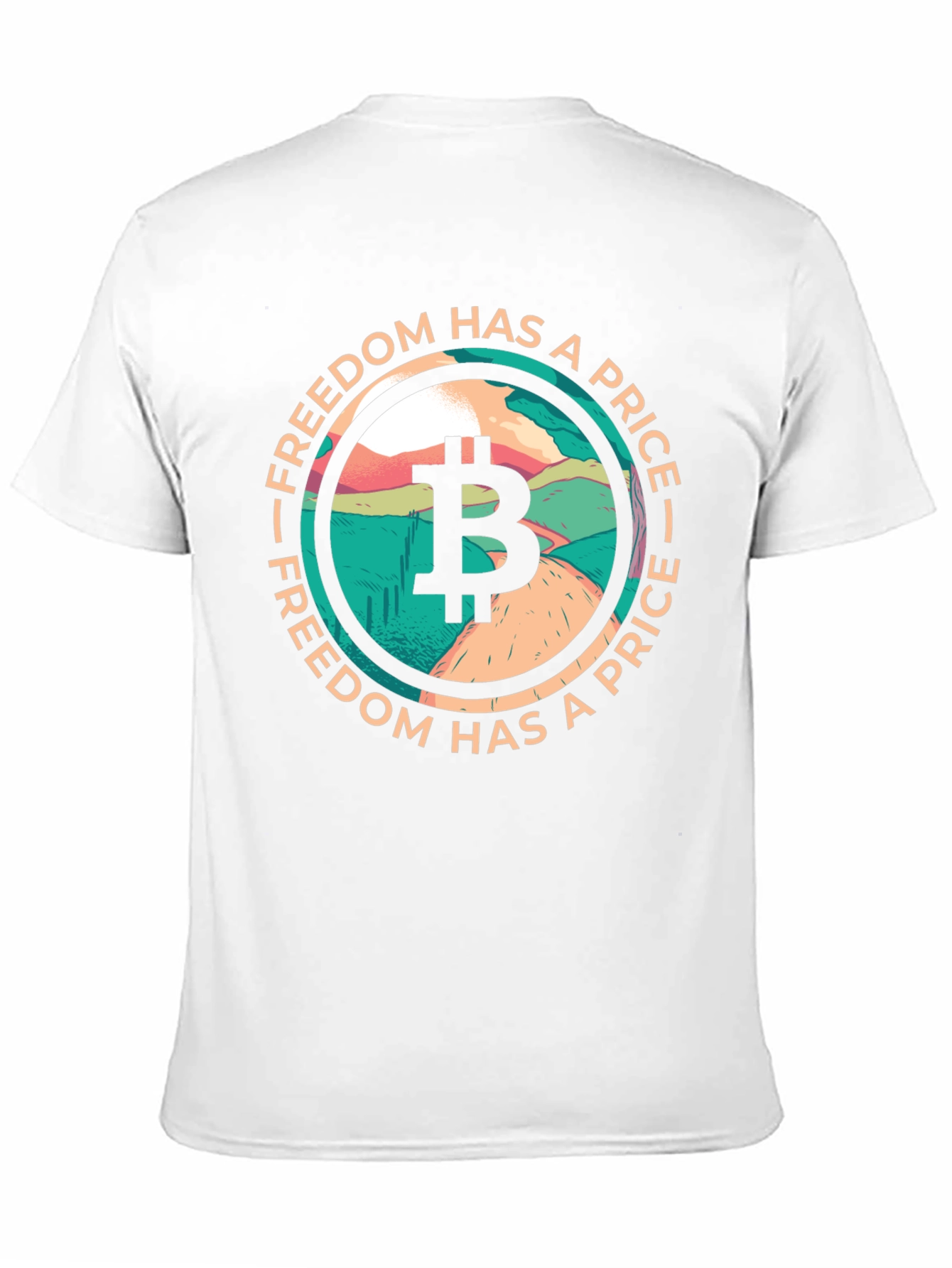 Bitcoin Freedom T-Shirt: Crypto Fashion