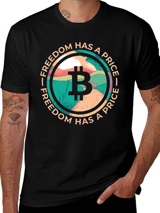 Bitcoin Freedom T-Shirt: Crypto Fashion
