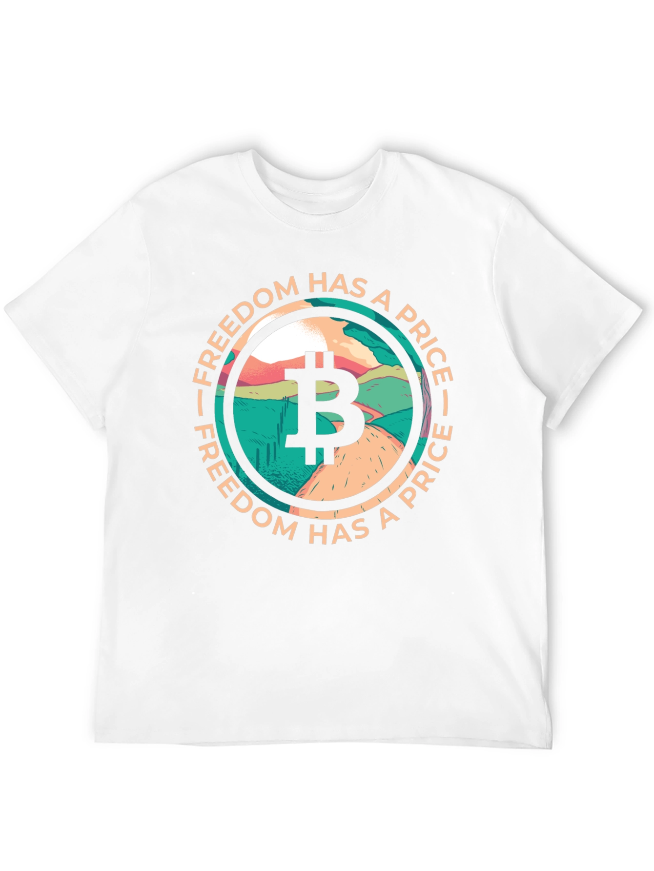 Bitcoin Freedom T-Shirt: Crypto Fashion