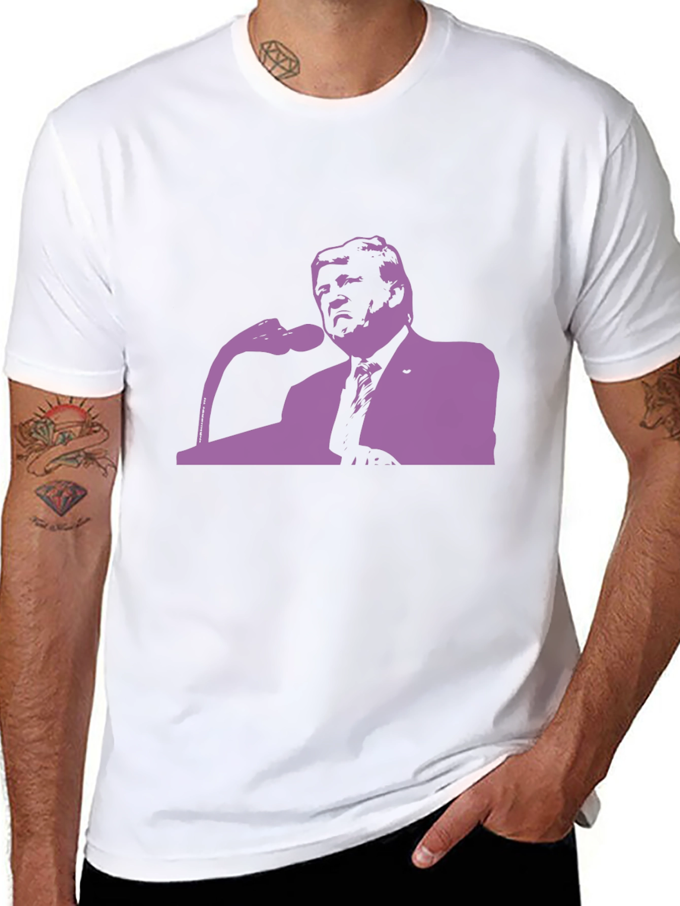 Political Graphic T-Shirt - Bold Statement Tee