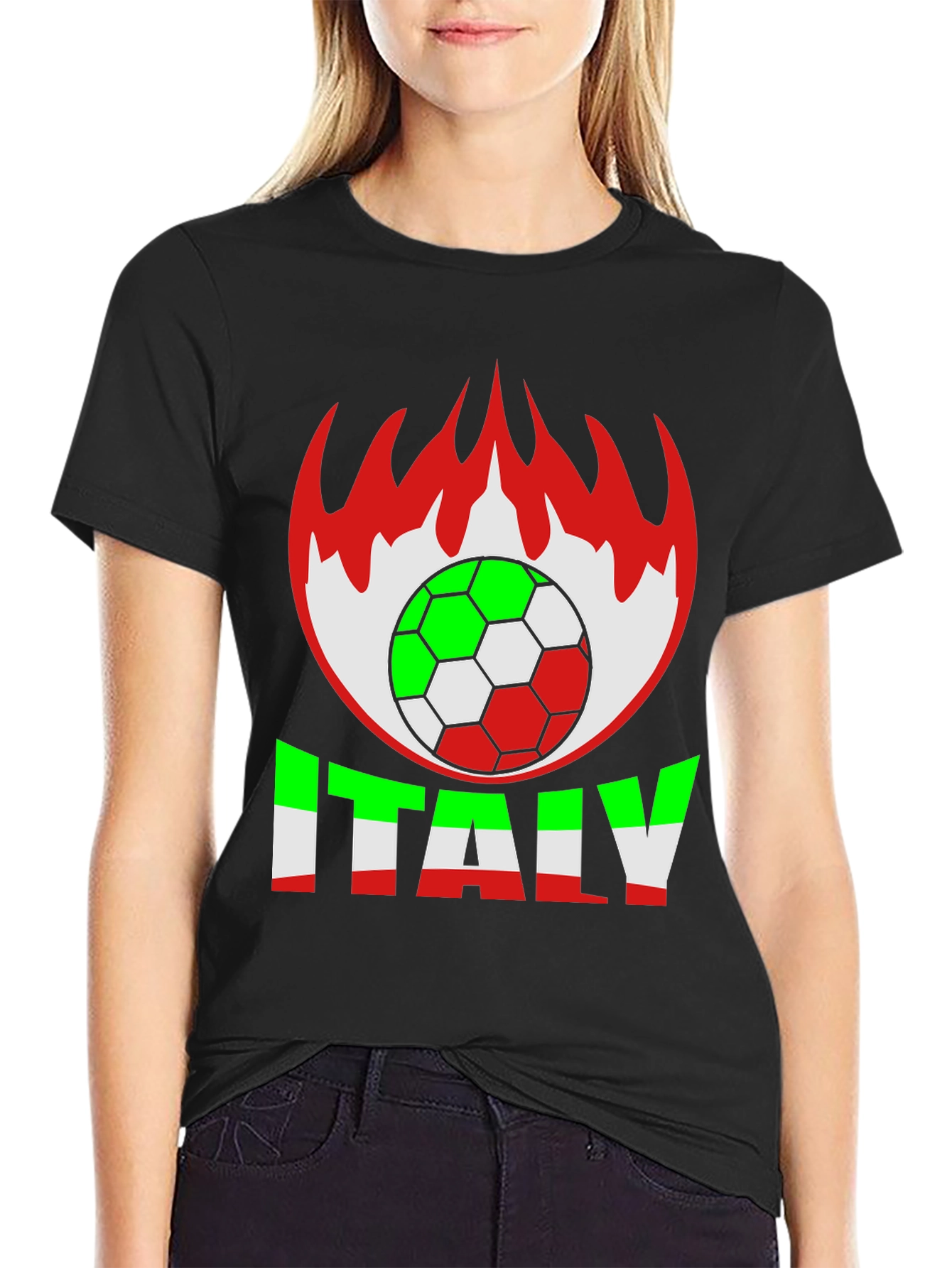 Italy Soccer T-Shirt - Italian Pride Football Tee