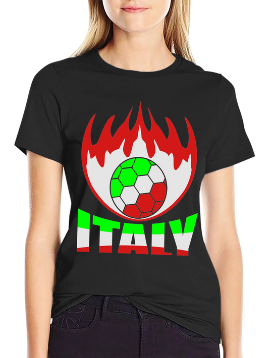 Italy Soccer T-Shirt - Italian Pride Football Tee