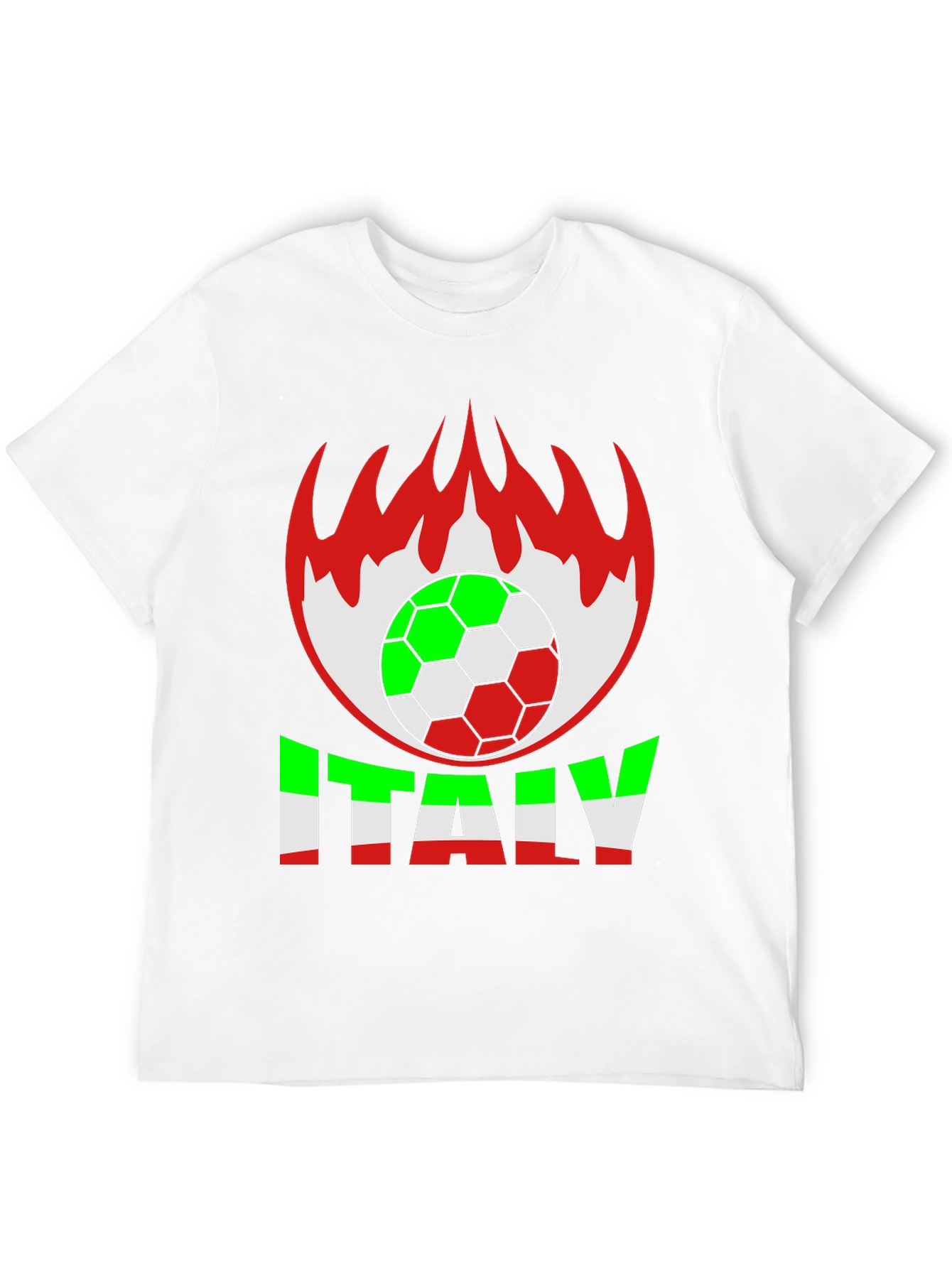Italy Soccer T-Shirt - Italian Pride Football Tee