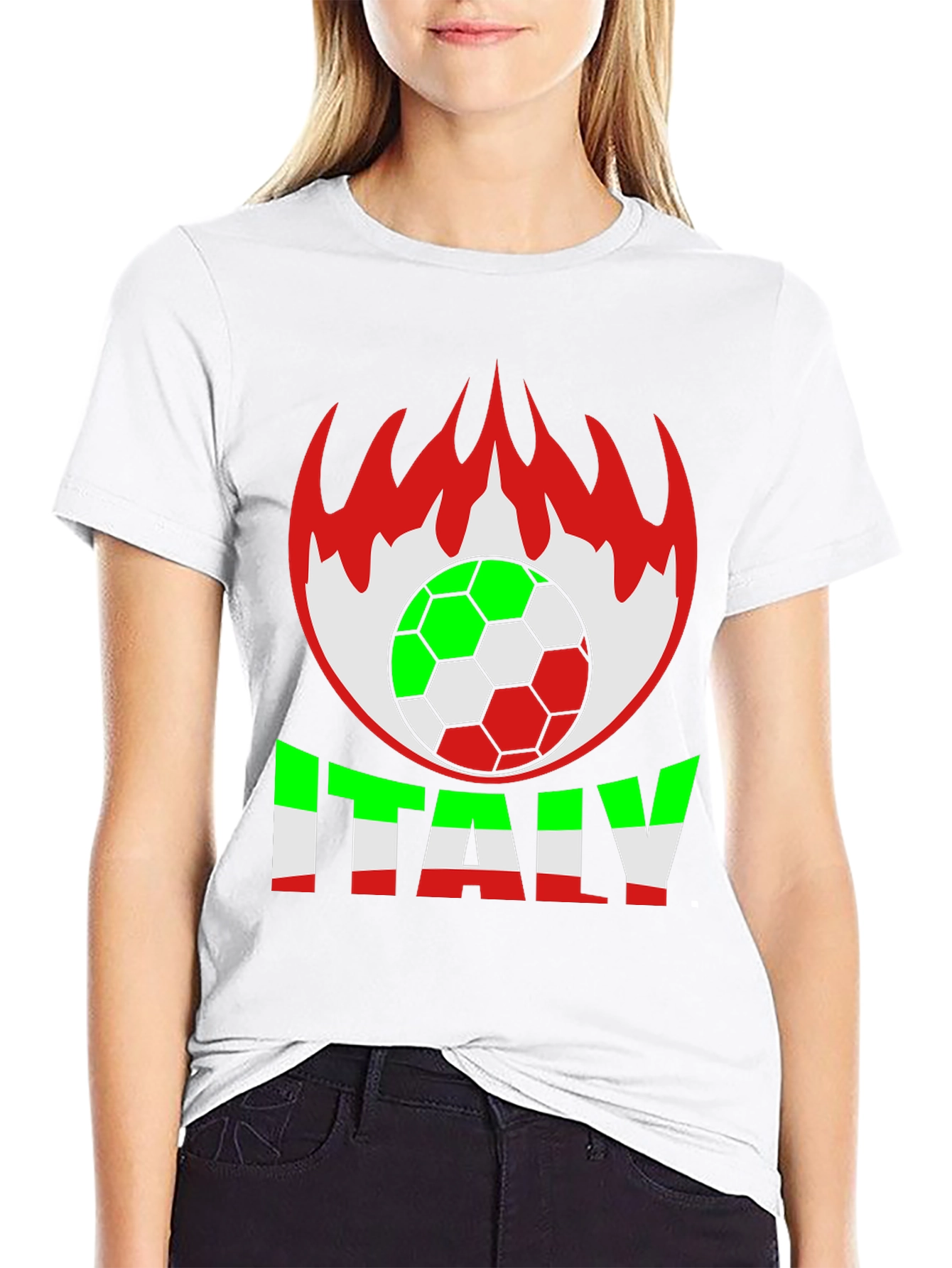 Italy Soccer T-Shirt - Italian Pride Football Tee