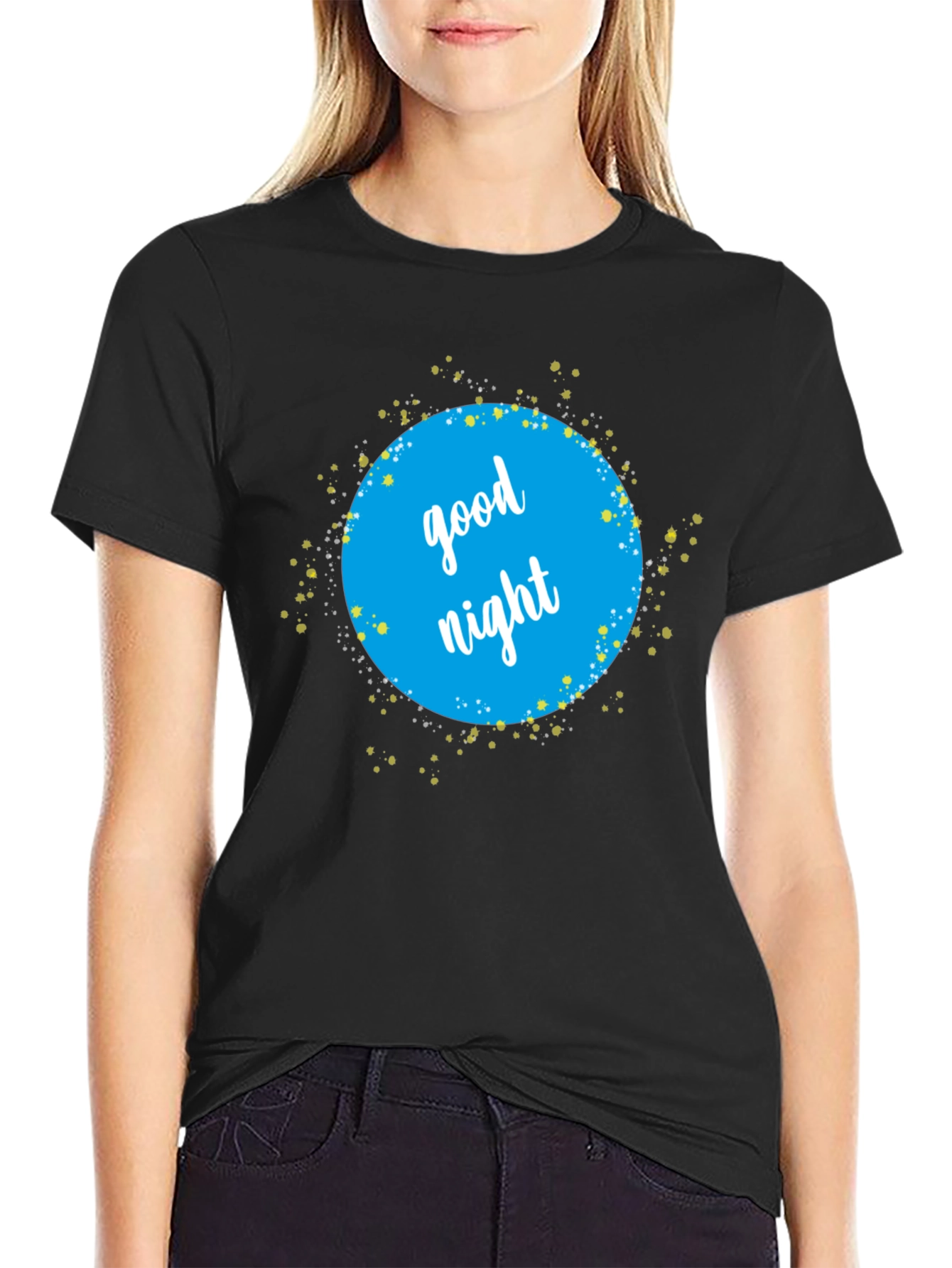 Good Night Graphic Tee - Soft Cotton Blend