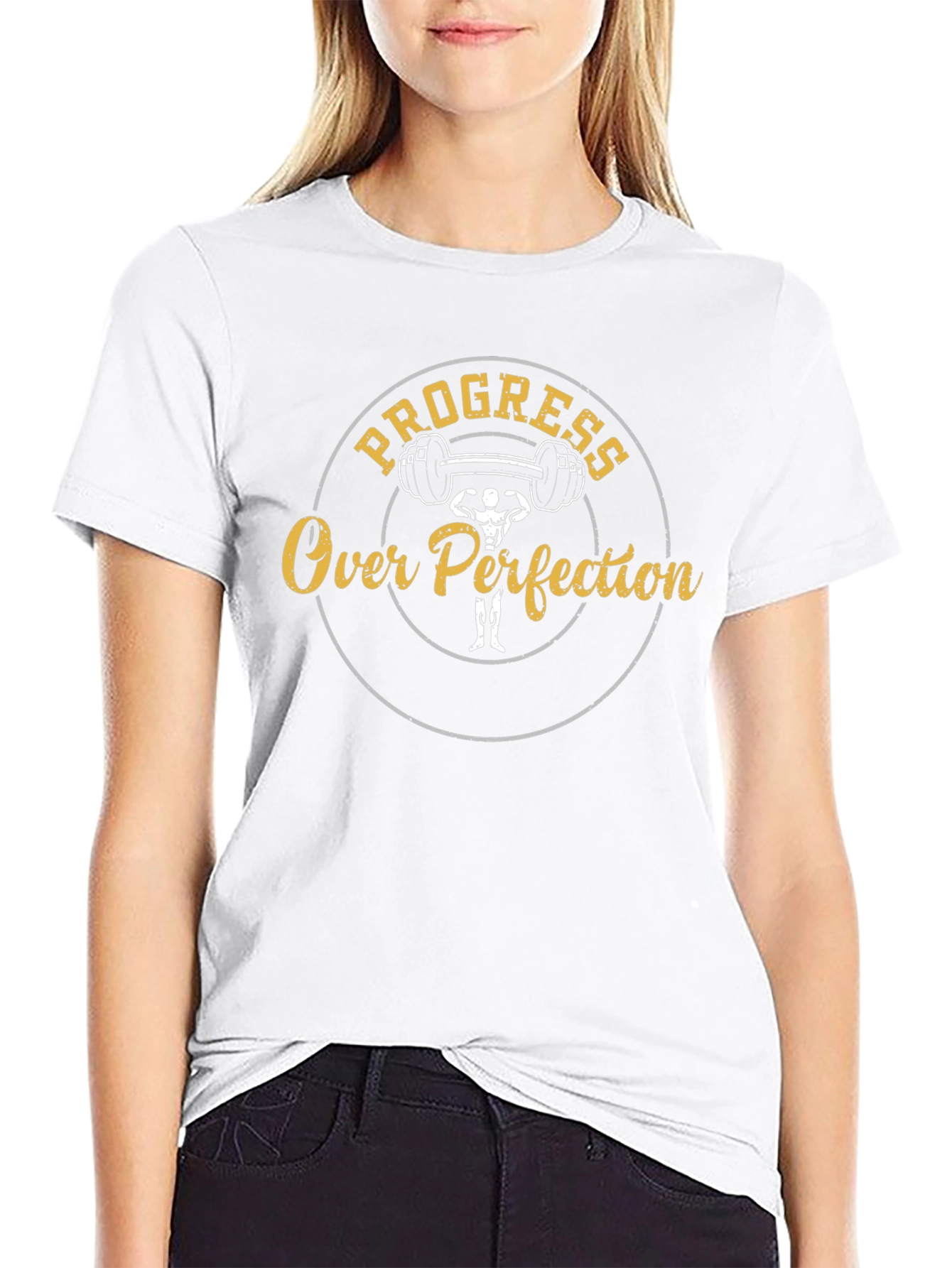 Progress Over Perfection Graphic Tee