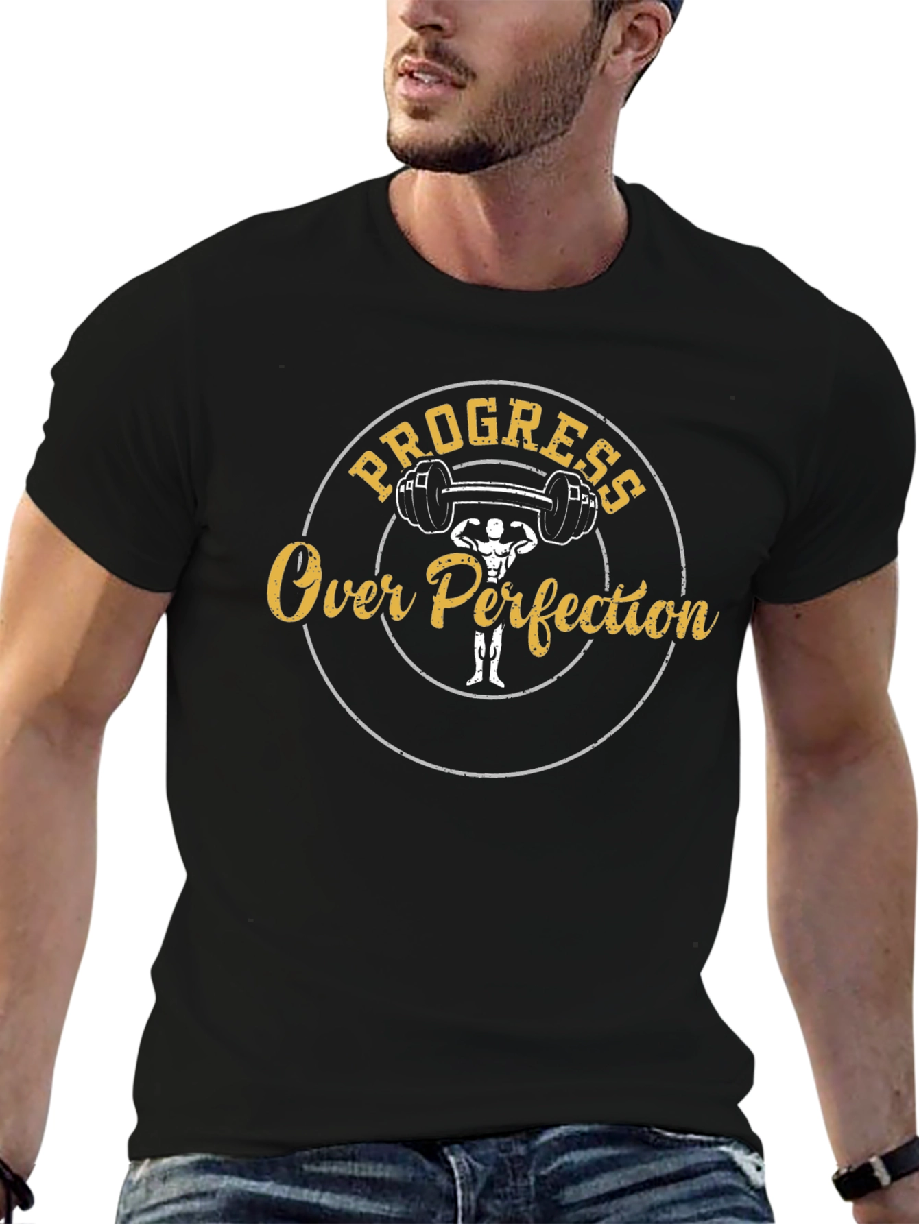 Progress Over Perfection Graphic Tee