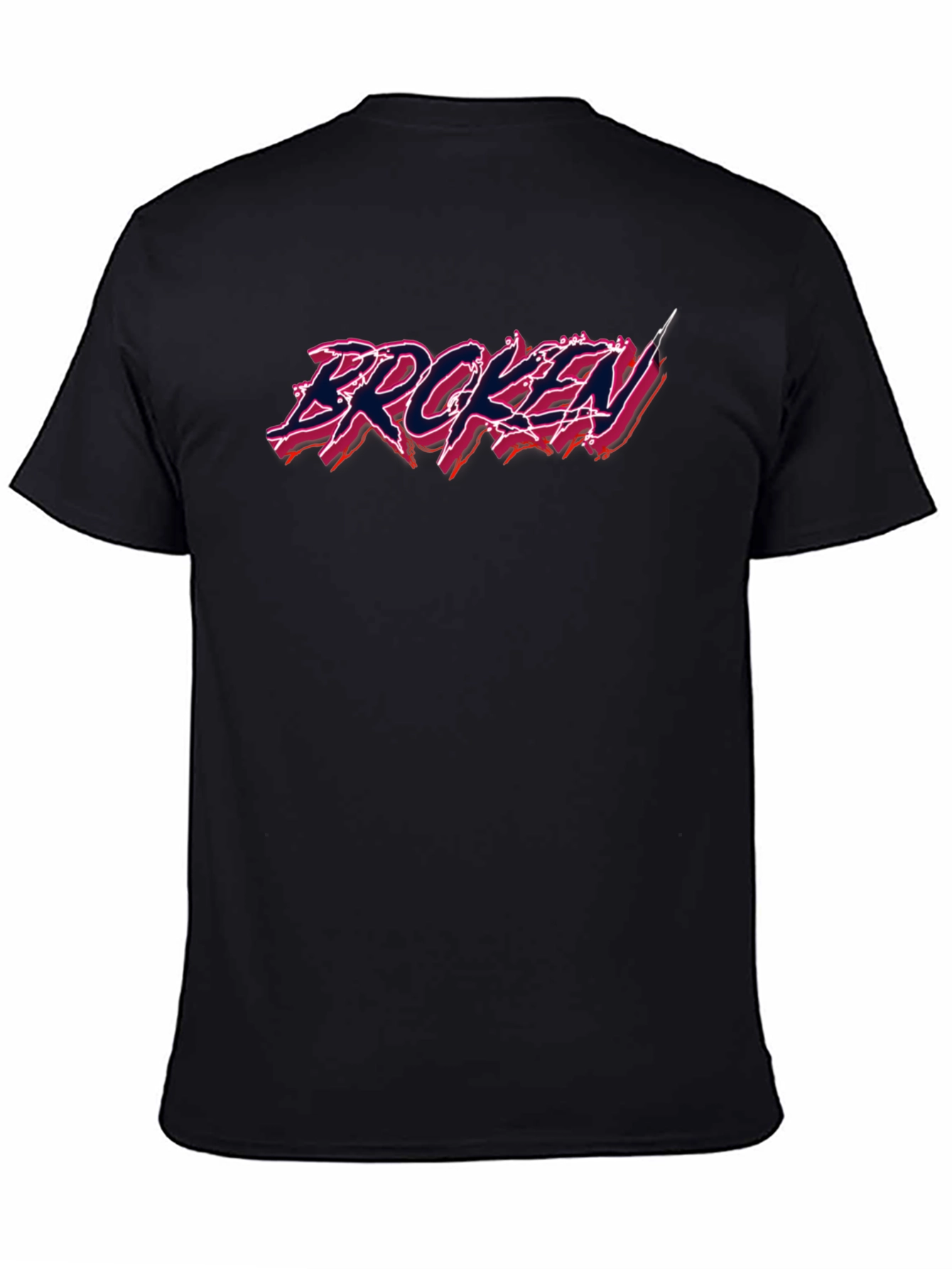 Broken Graphic Tee - Edgy Streetwear