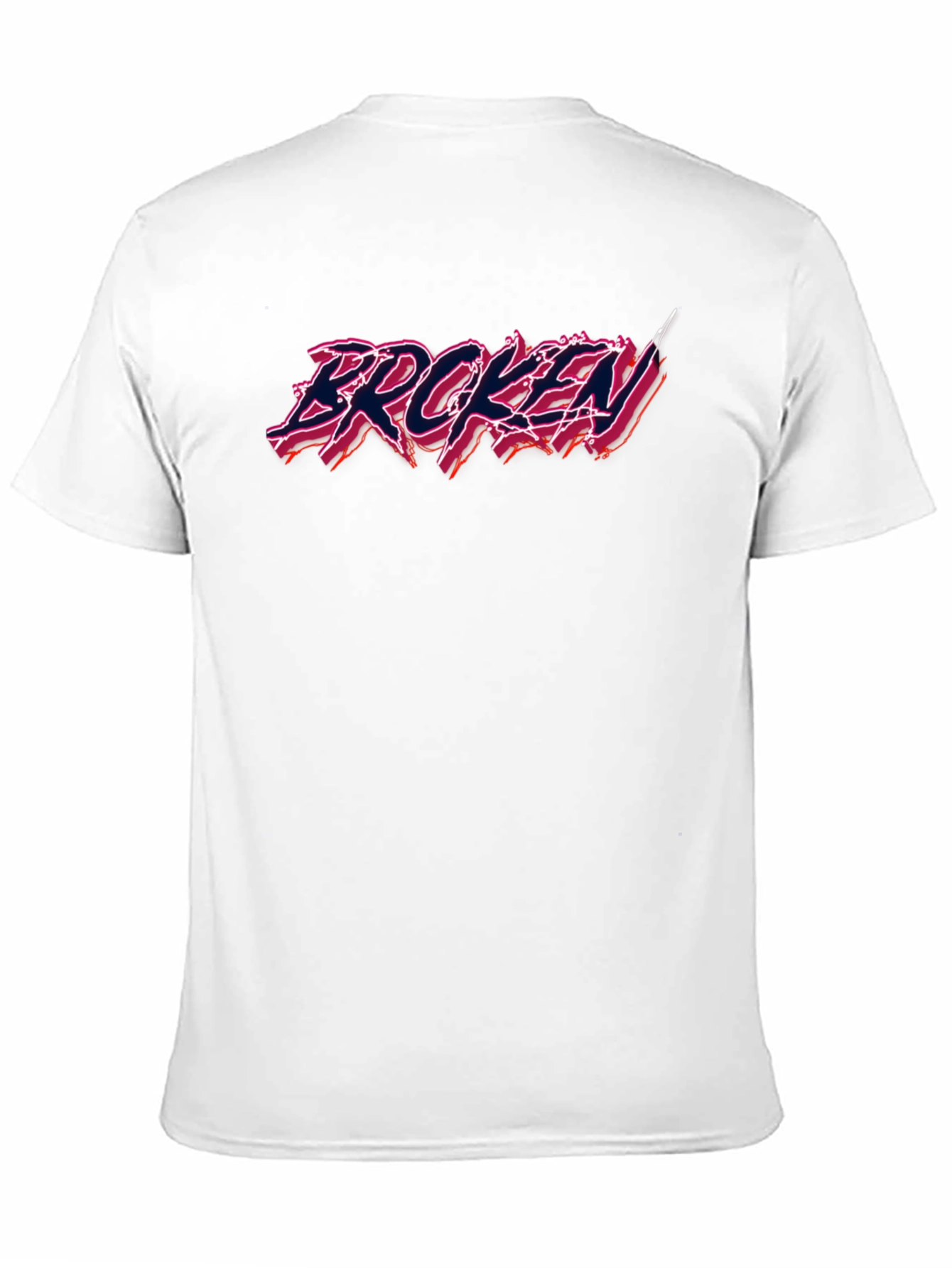 Broken Graphic Tee - Edgy Streetwear