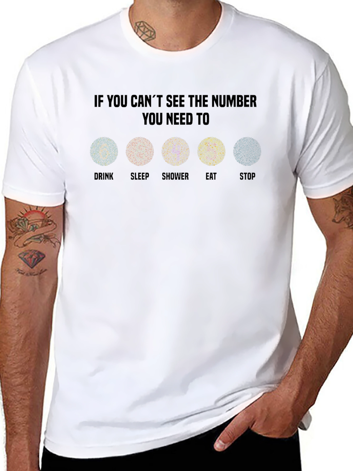 Color Blindness Funny T-Shirt