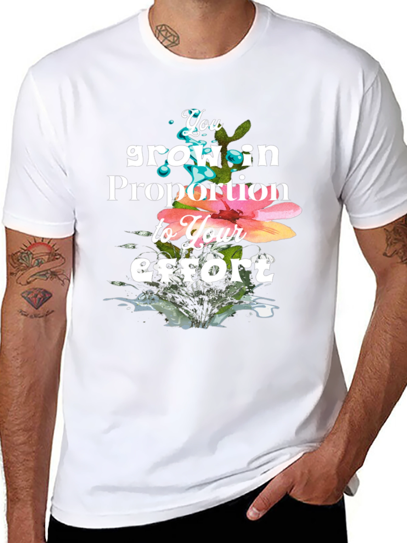 Grow in Proportion T-Shirt - Effort Design