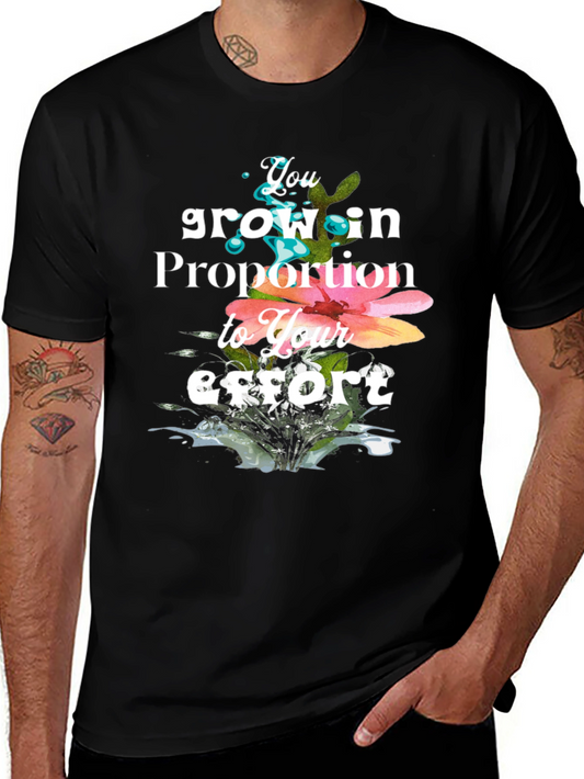 Grow in Proportion T-Shirt - Effort Design