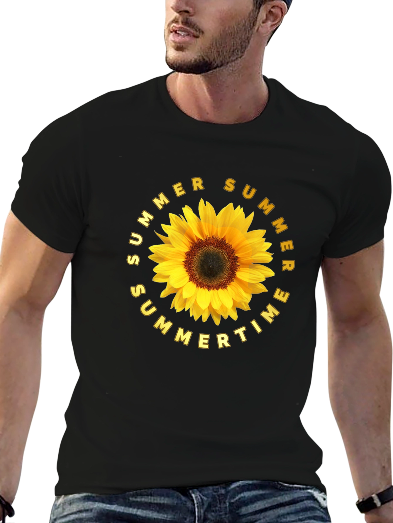Sunflower Summer Time Graphic Tee