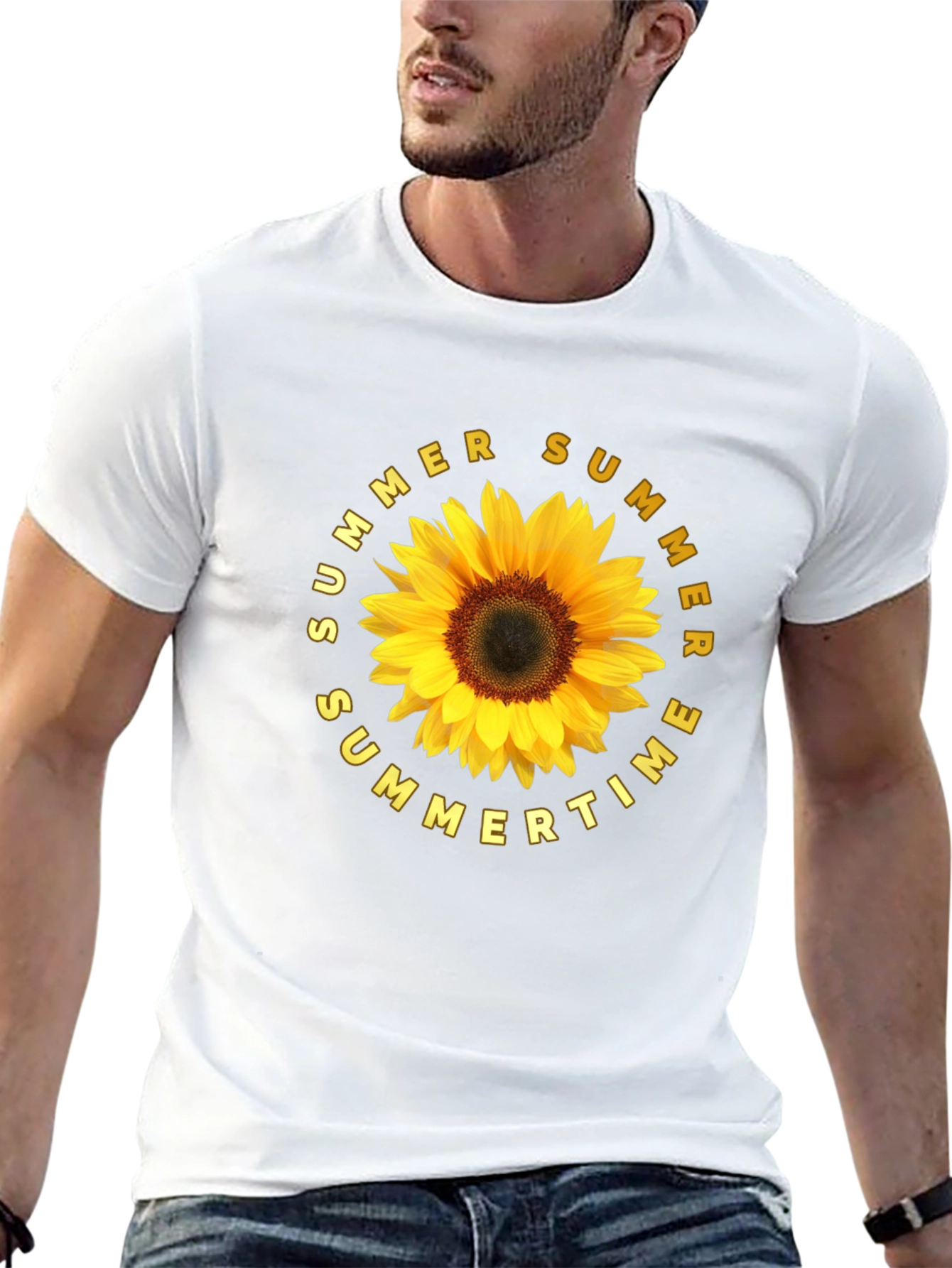 Sunflower Summer Time Graphic Tee
