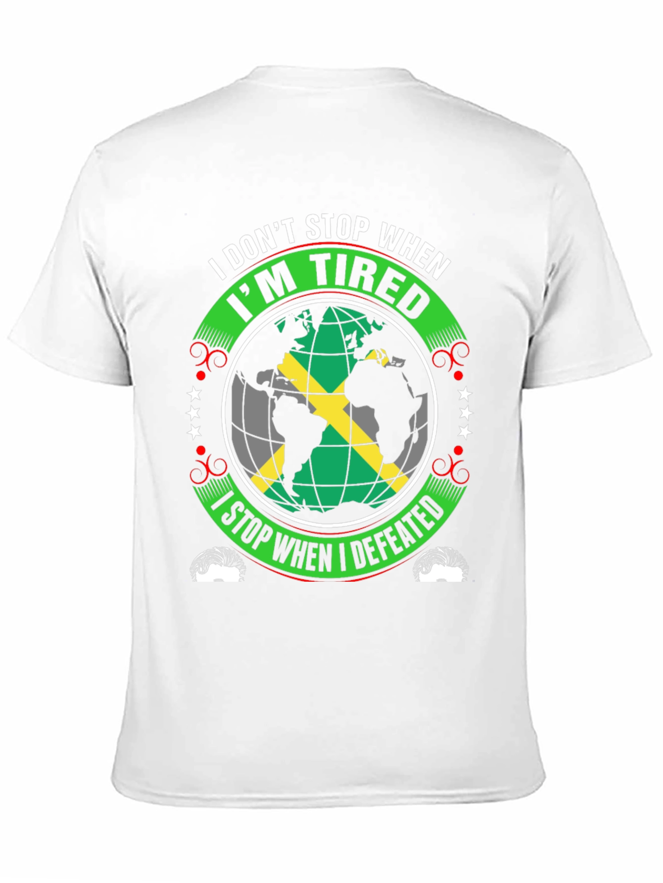 Jamaica Flag Motivational T-Shirt