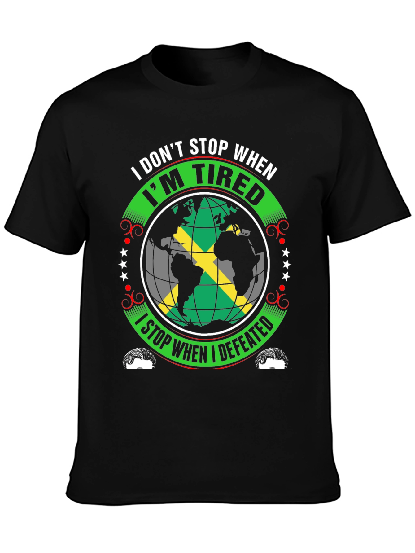 Jamaica Flag Motivational T-Shirt