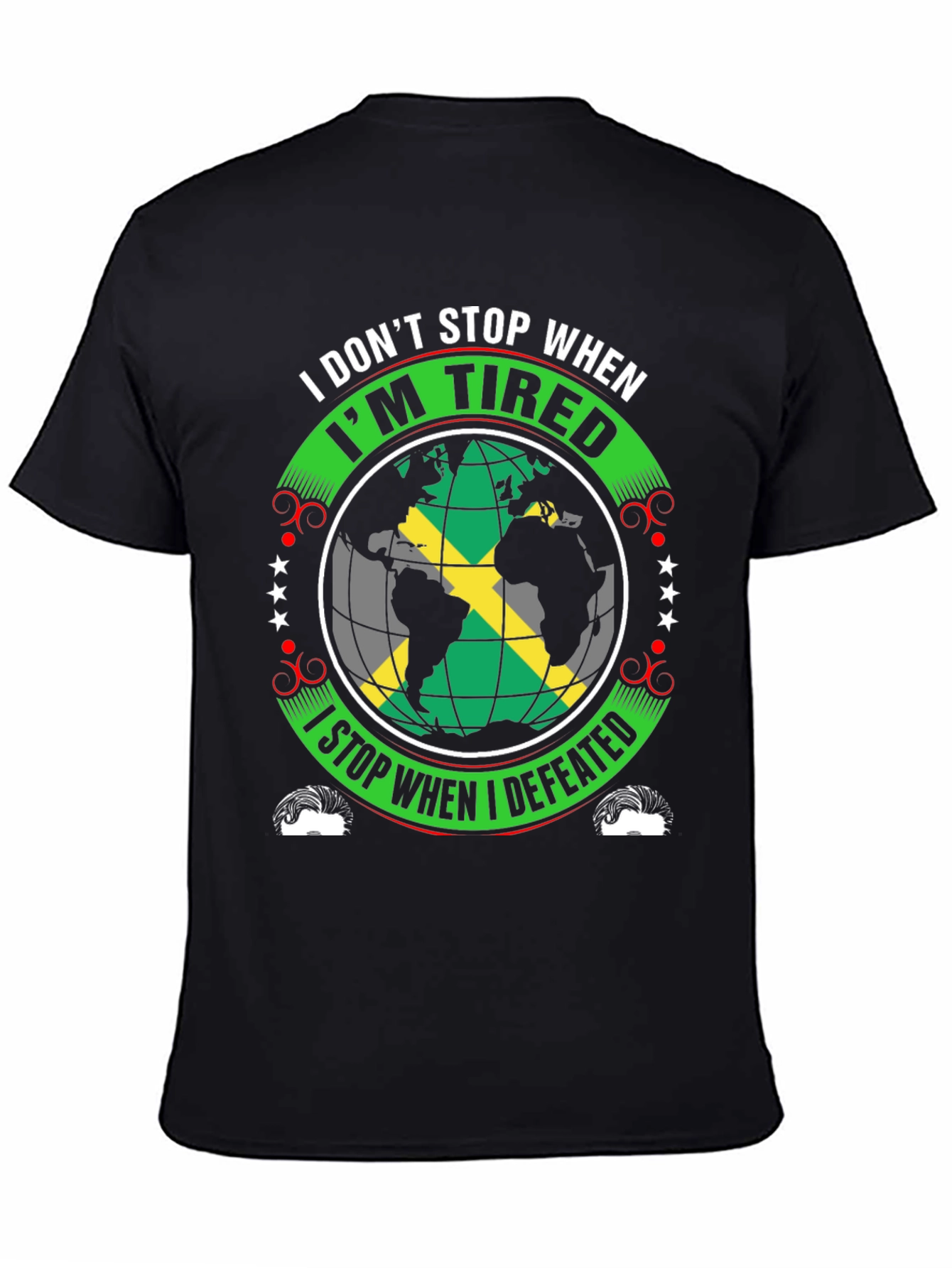 Jamaica Flag Motivational T-Shirt