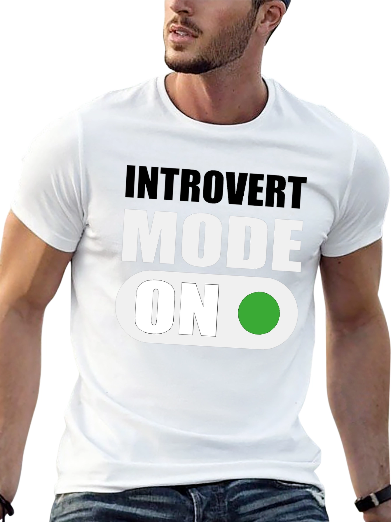 Introvert Mode On T-Shirt - Funny Graphic Tee