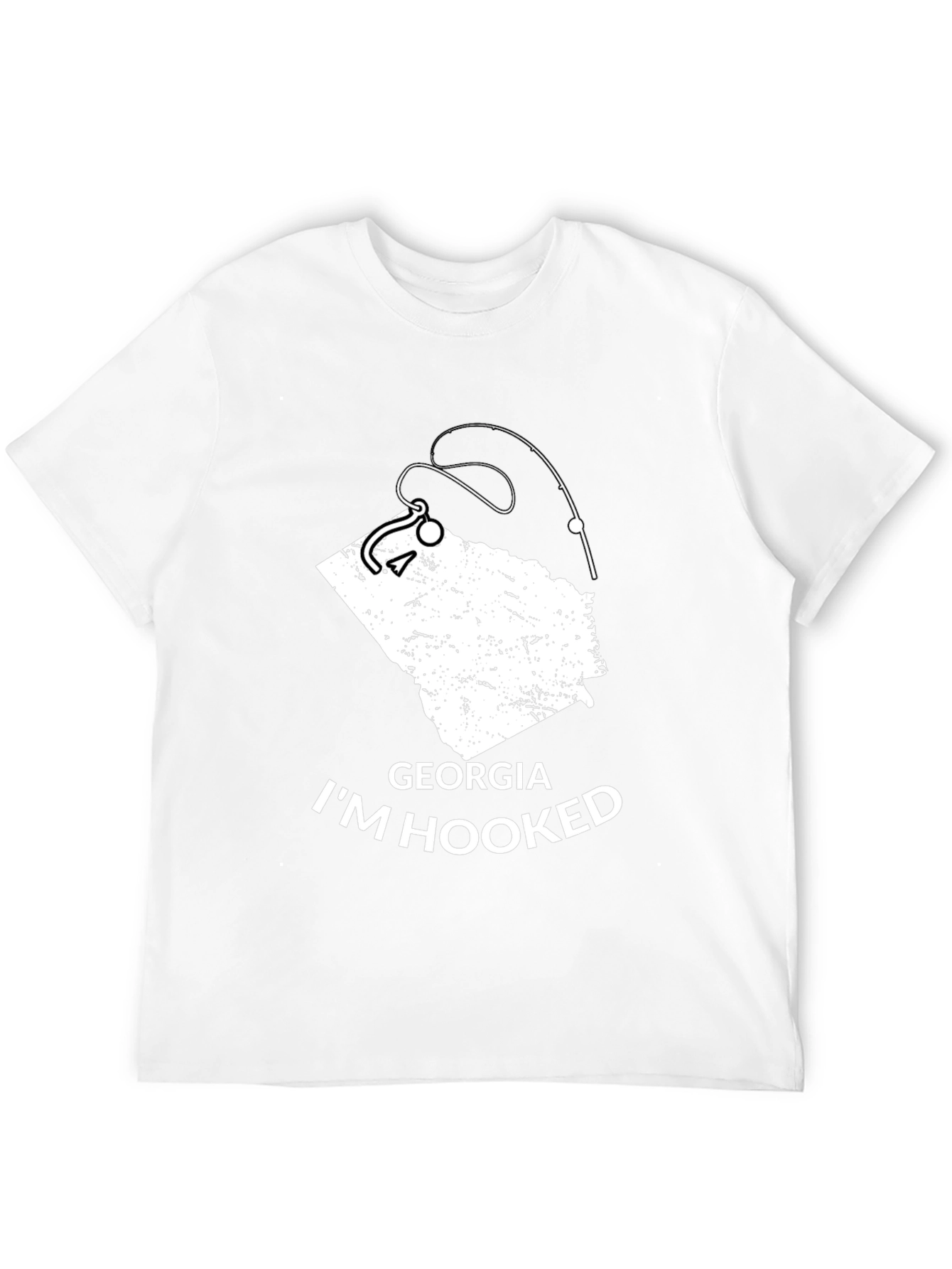 Georgia Im Hooked Fishing T-Shirt