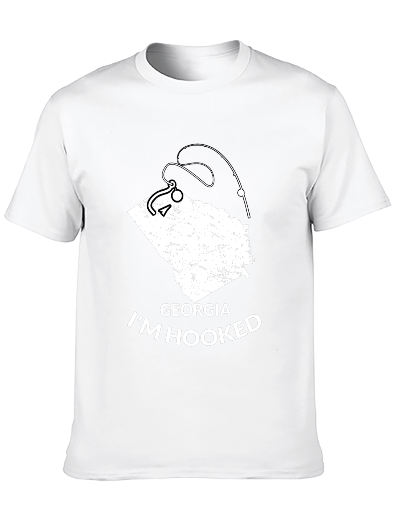 Georgia Im Hooked Fishing T-Shirt