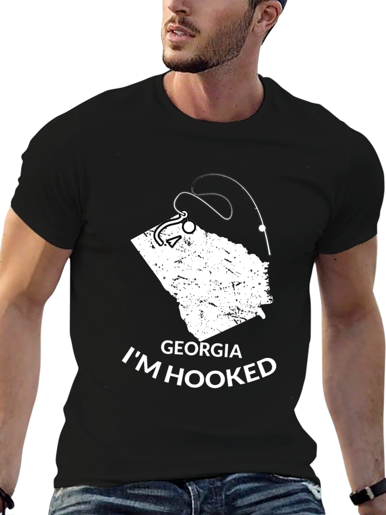 Georgia Im Hooked Fishing T-Shirt