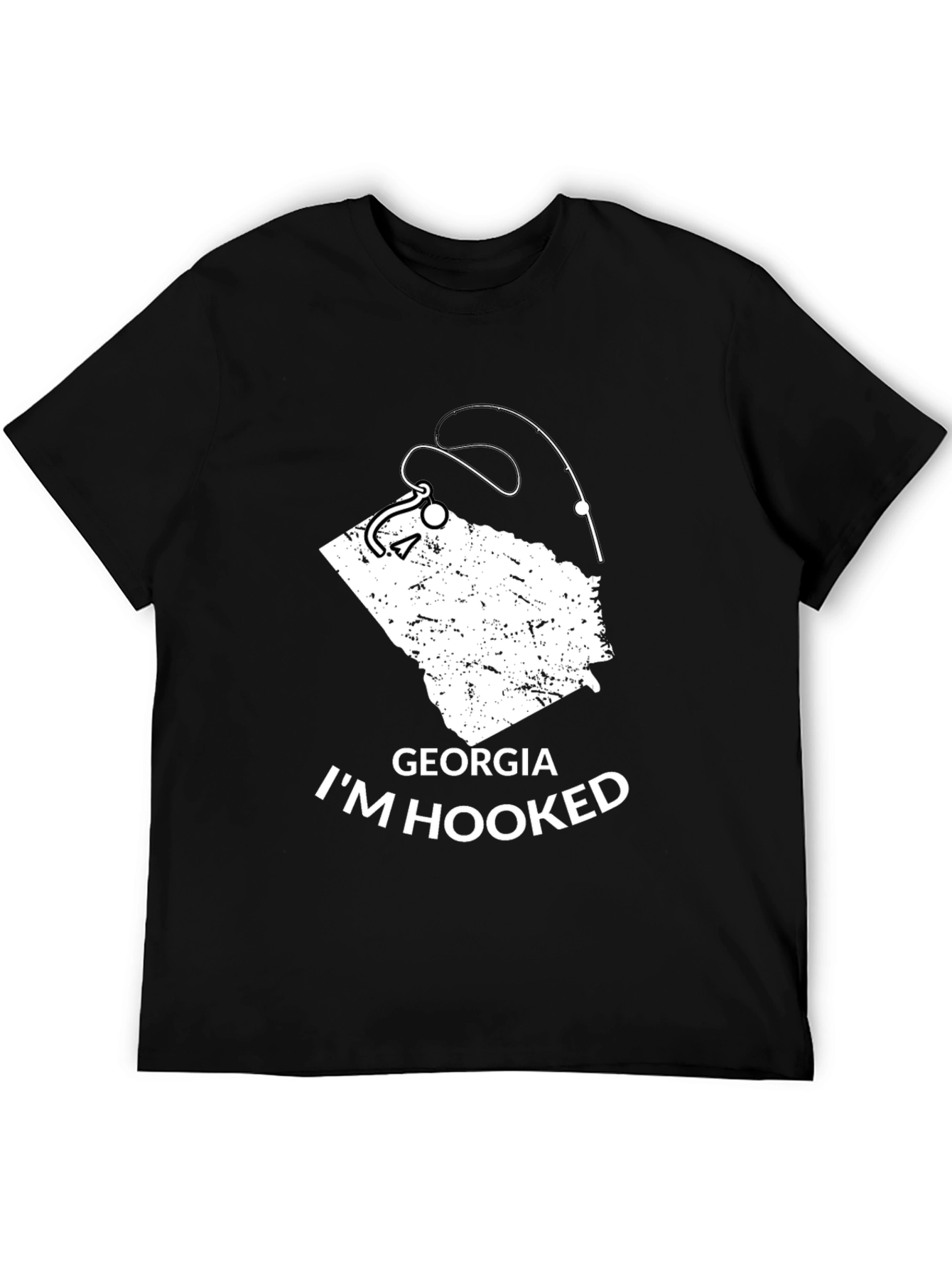 Georgia Im Hooked Fishing T-Shirt