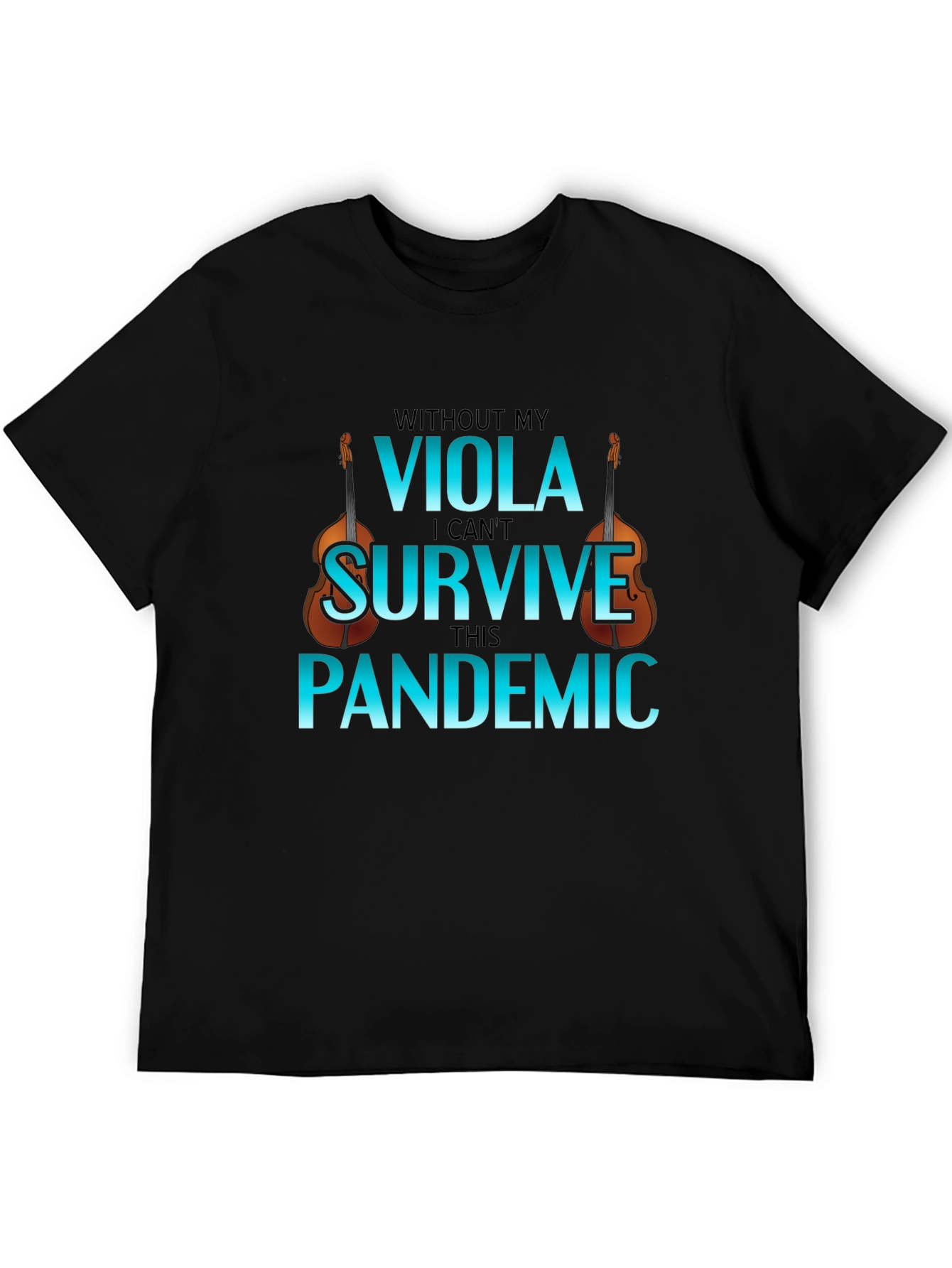 Viola Pandemic T-Shirt: Music Lovers Apparel