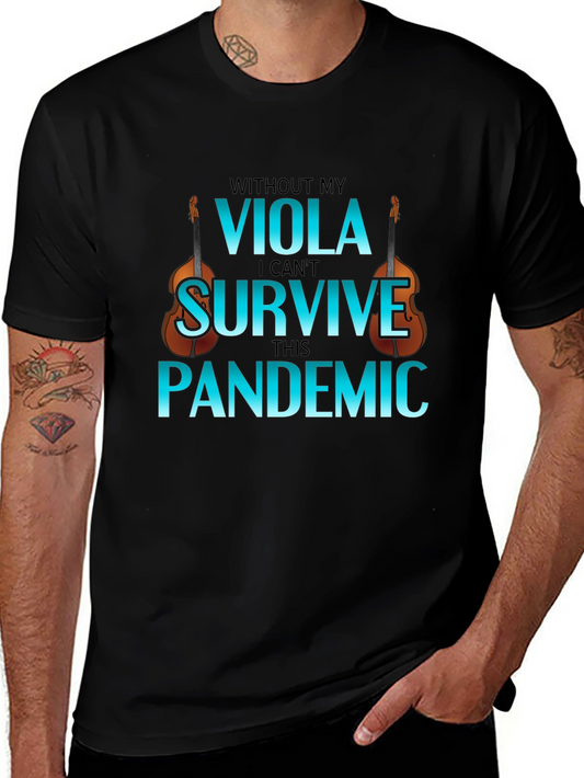 Viola Pandemic T-Shirt: Music Lovers Apparel
