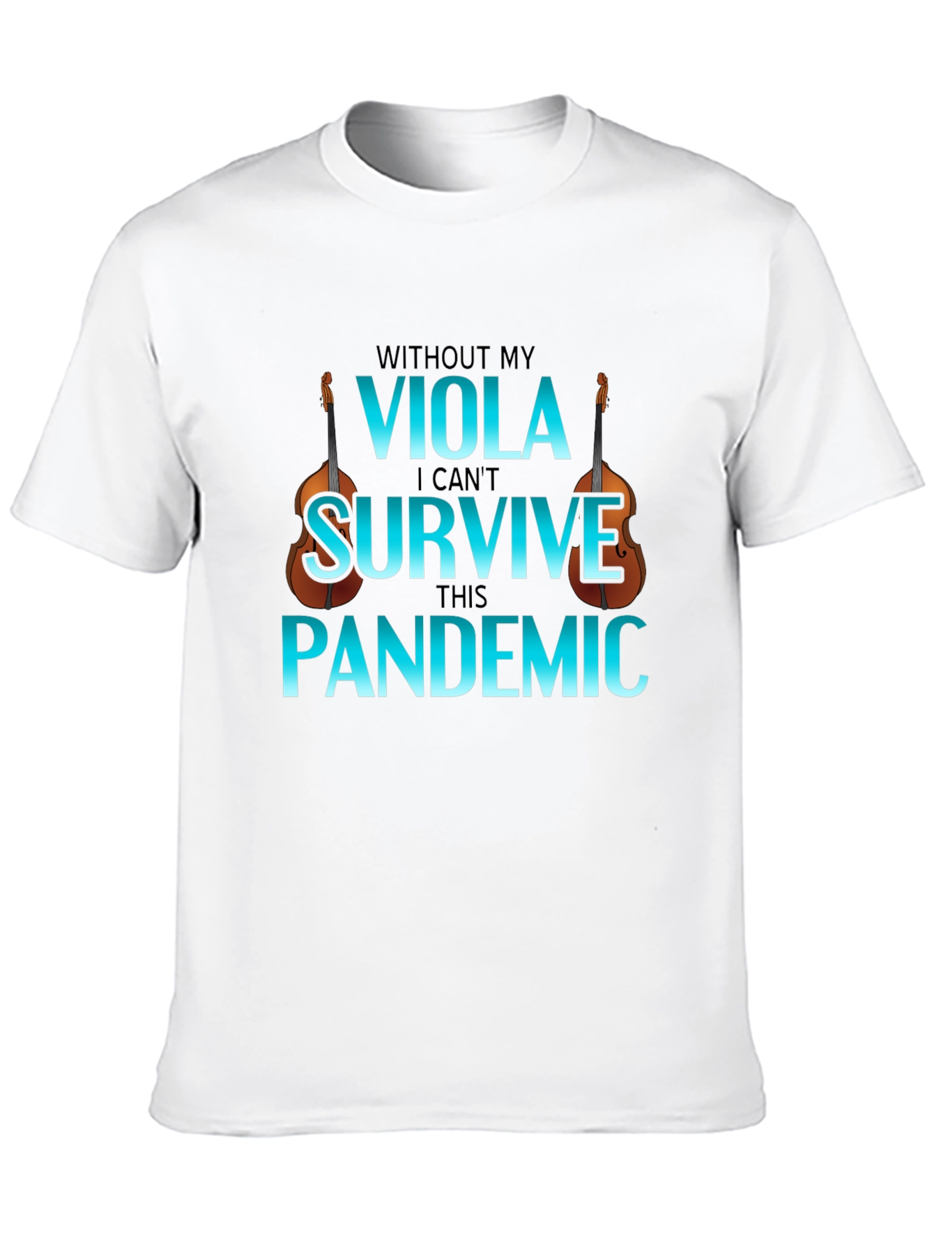Viola Pandemic T-Shirt: Music Lovers Apparel