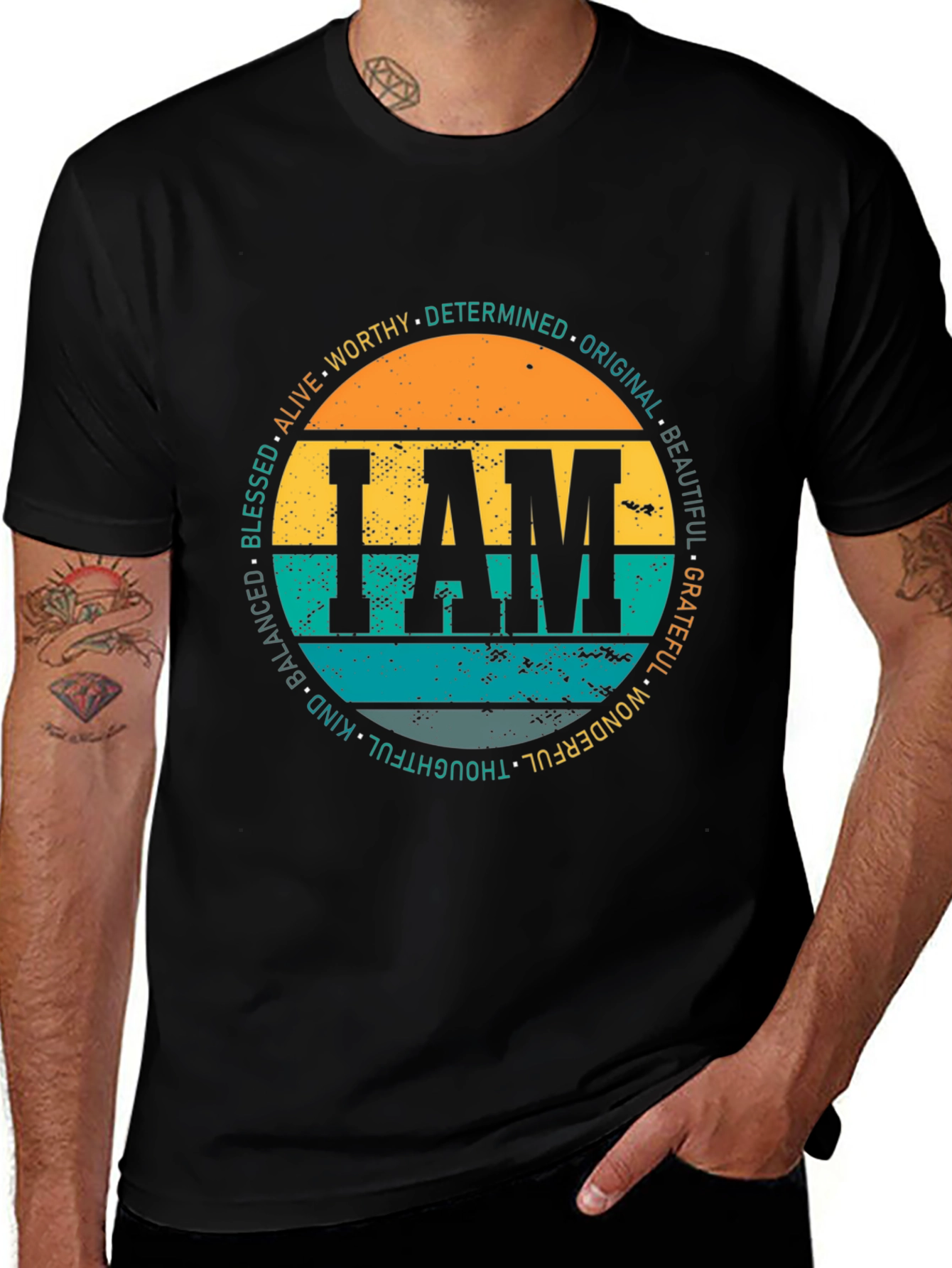 Affirmation T-Shirt - I AM Design