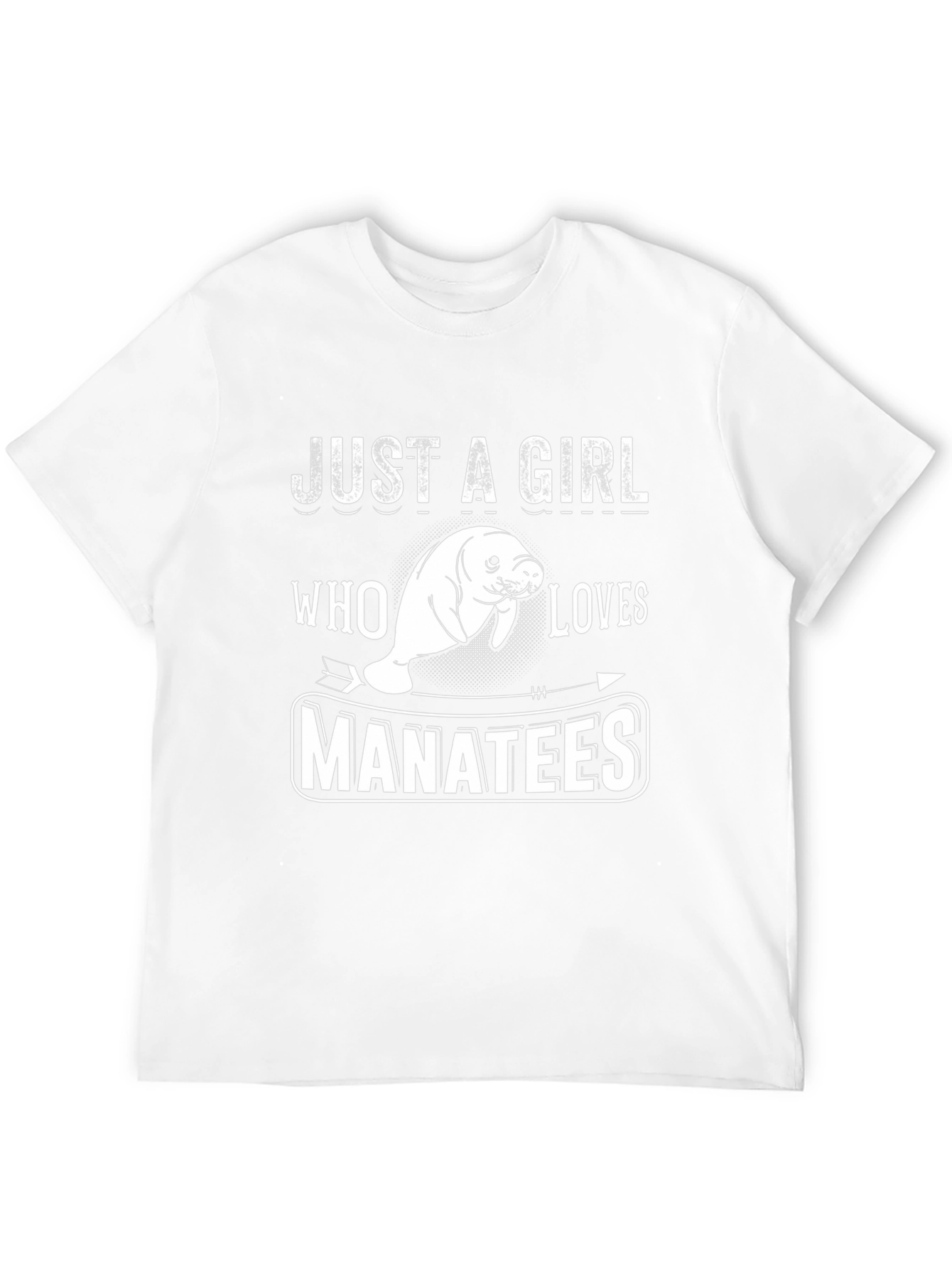 Just A Girl Who Loves Manatees T-Shirt