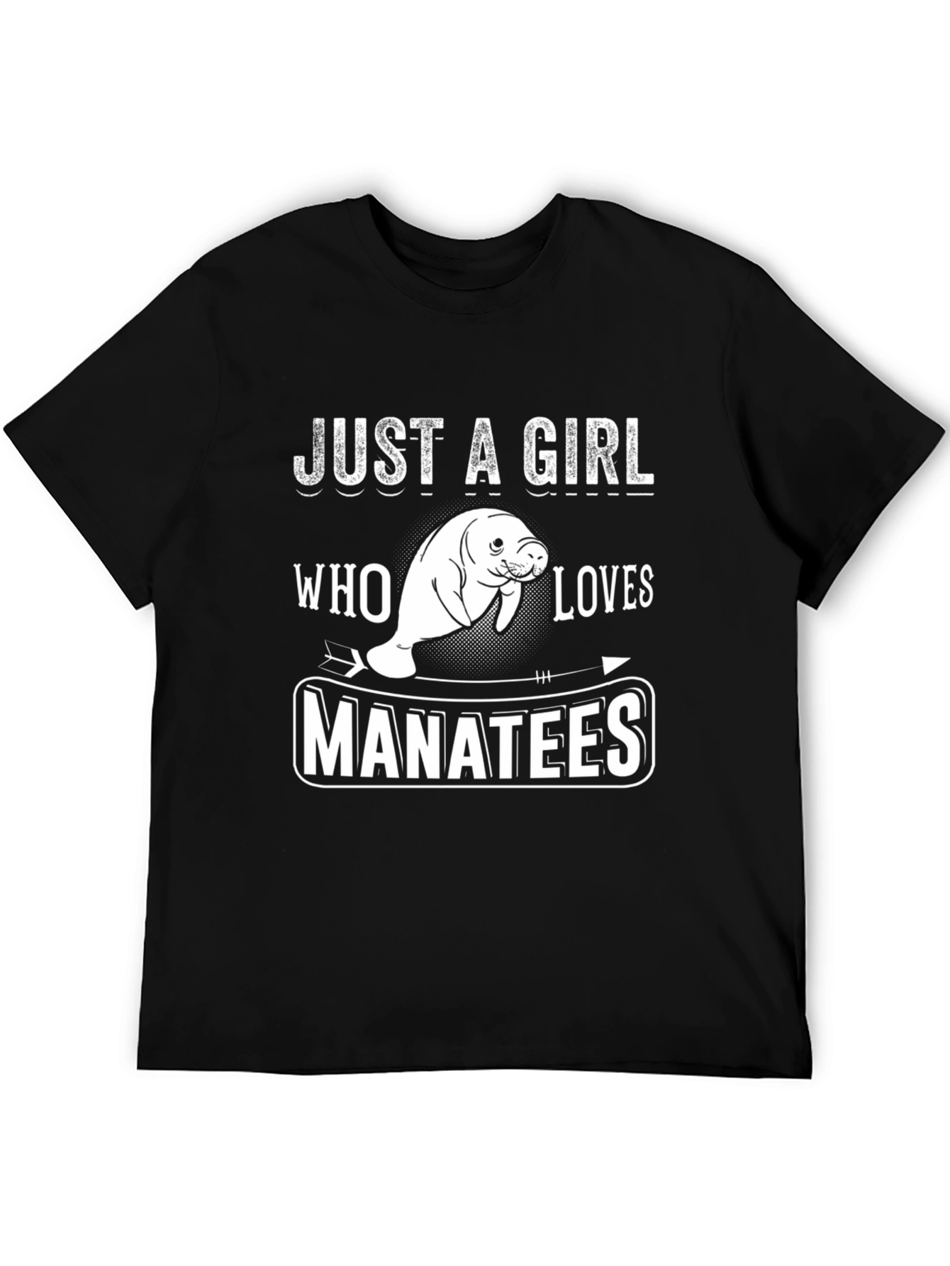Just A Girl Who Loves Manatees T-Shirt