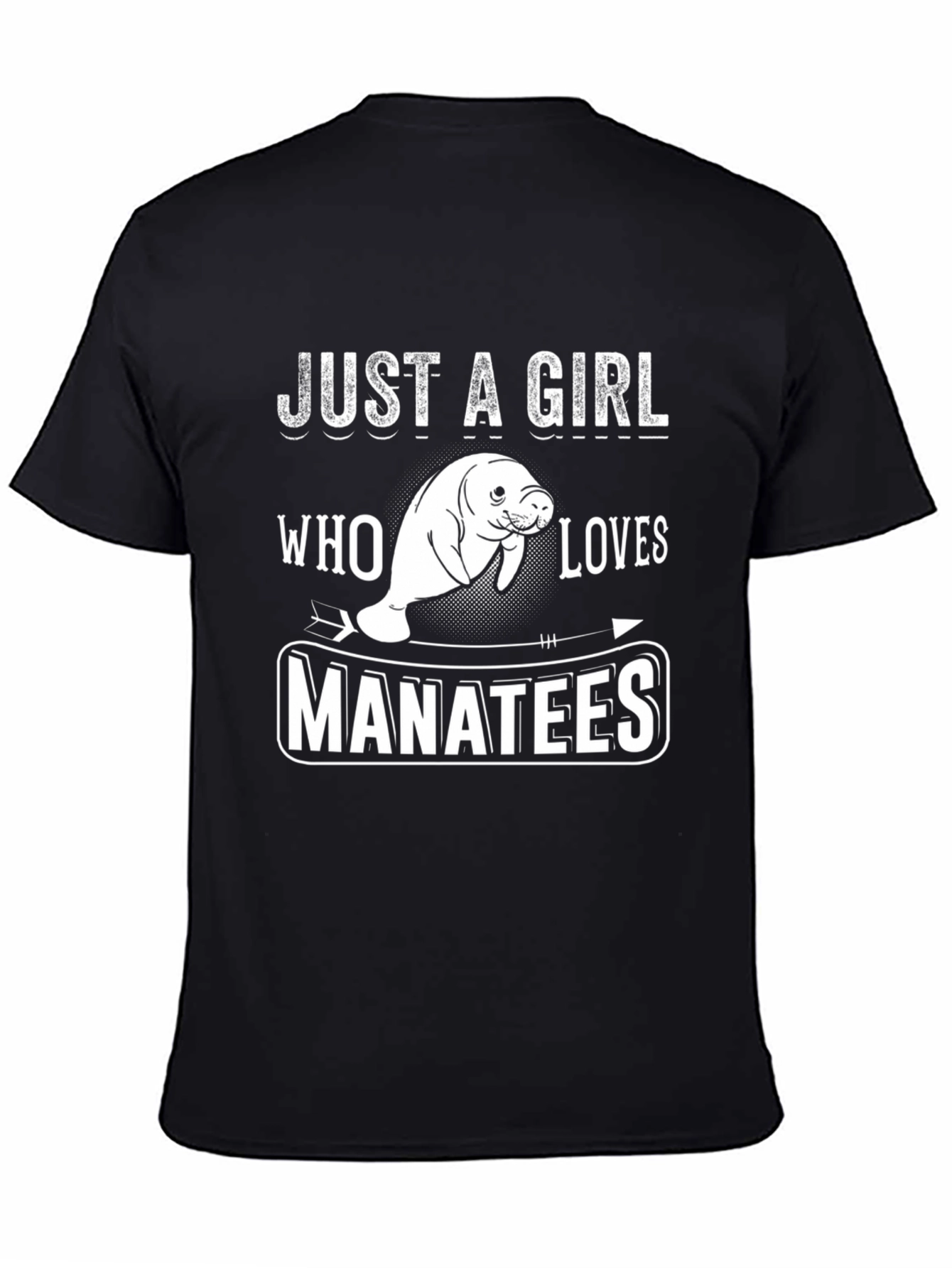 Just A Girl Who Loves Manatees T-Shirt