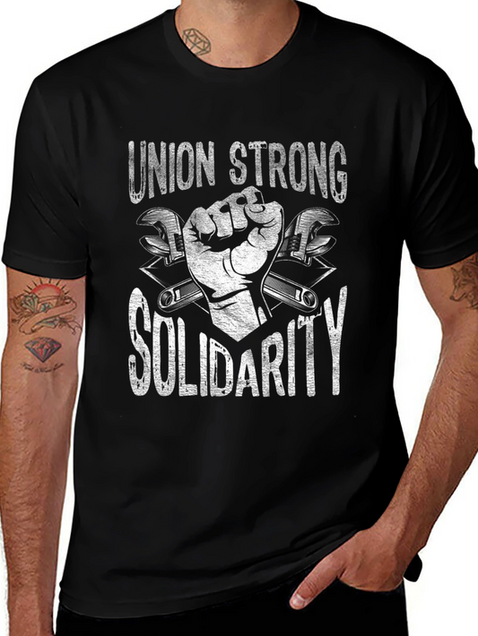Union Strong Solidarity Graphic T-Shirt