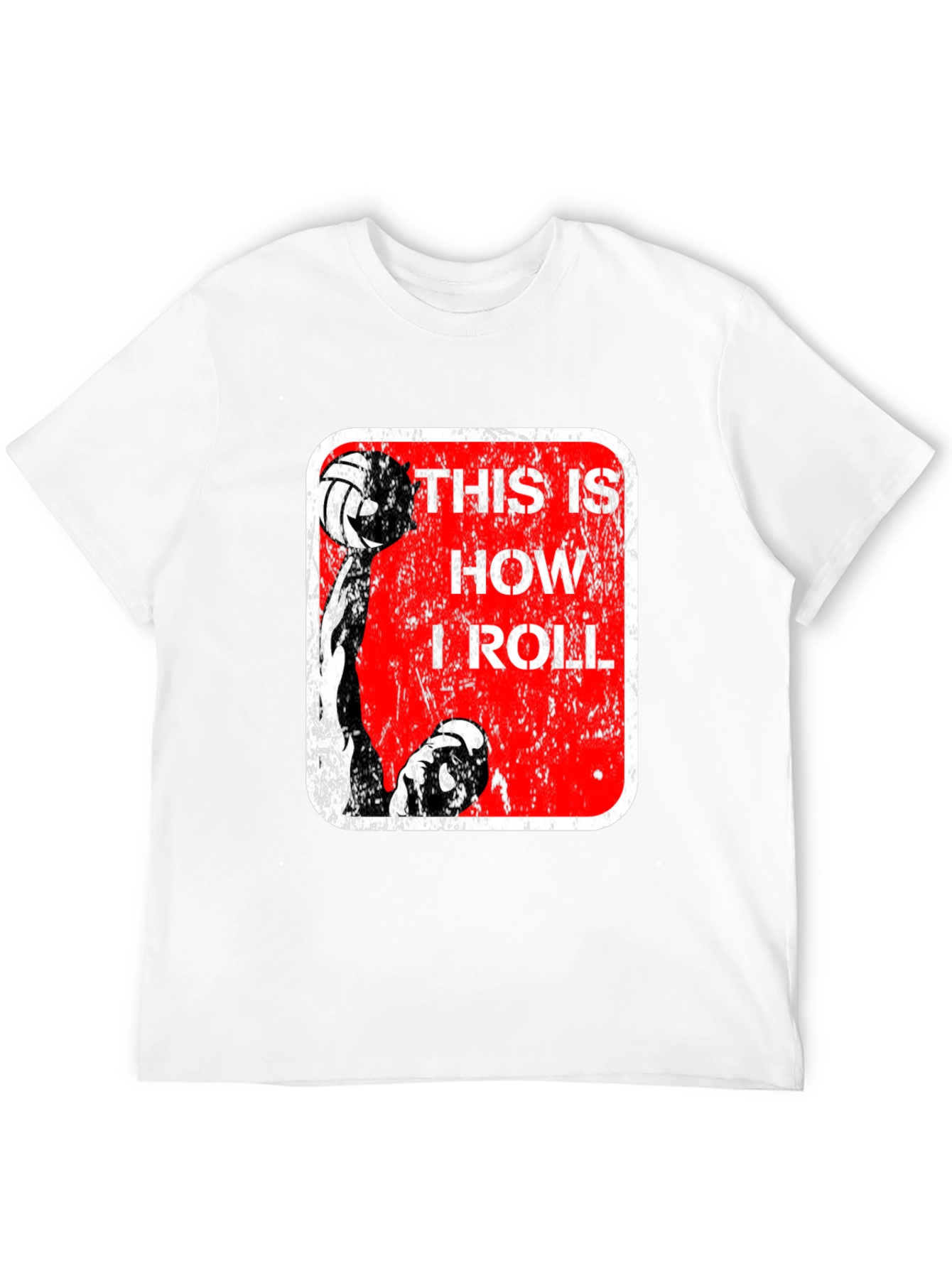 Volleyball Player This is How I Roll Graphic Tee
