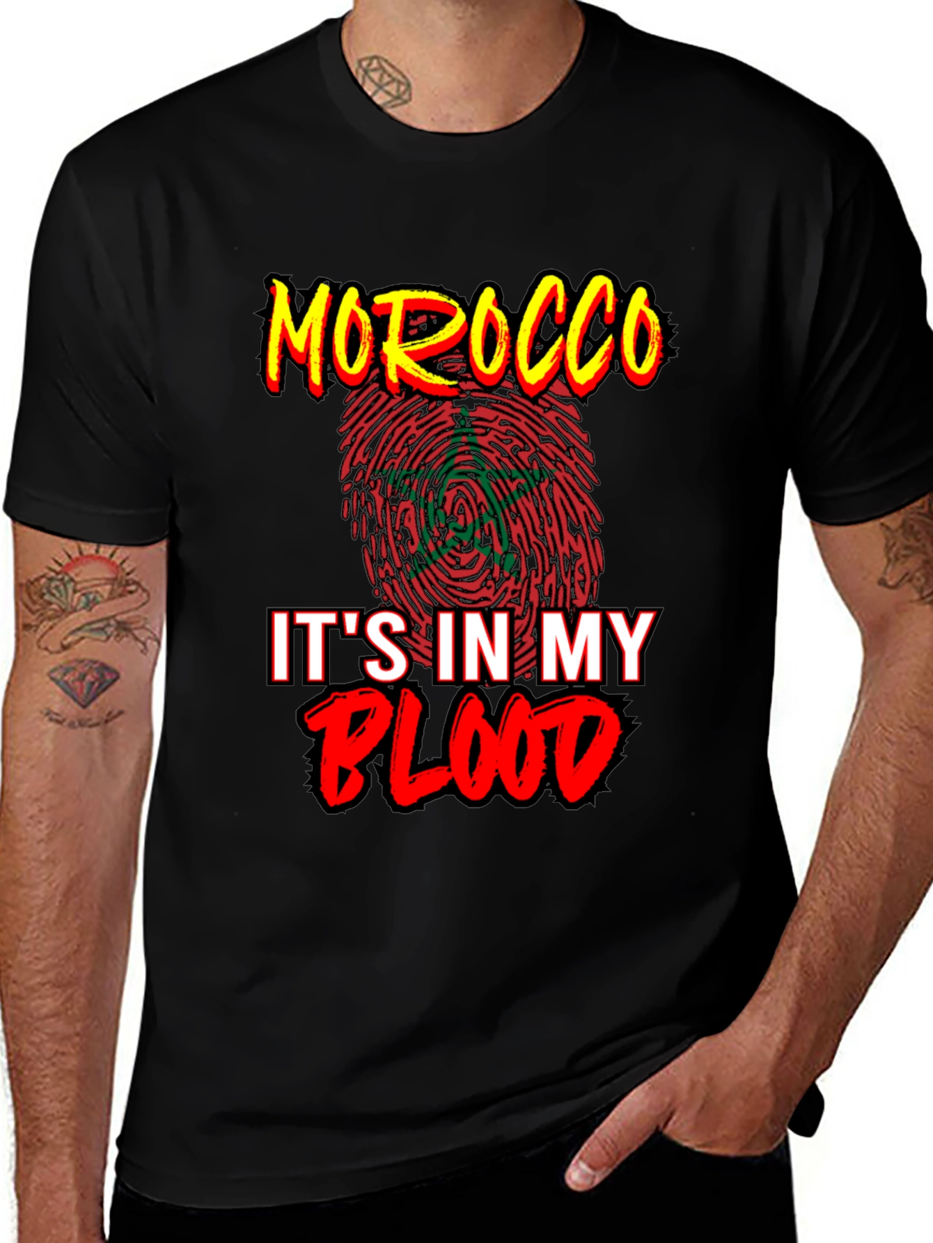 Morocco Its in My Blood T-Shirt