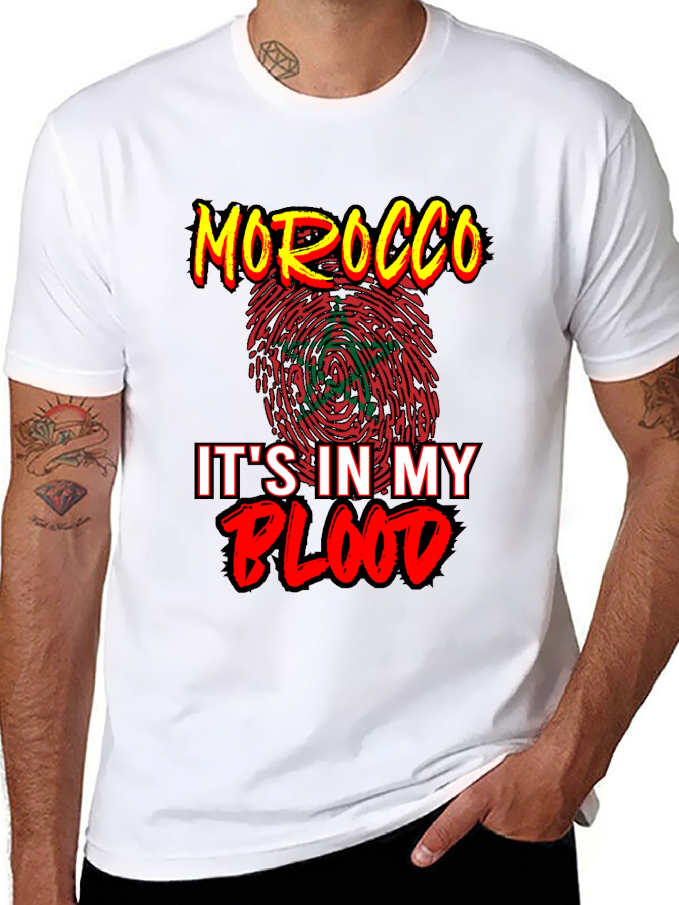 Morocco Its in My Blood T-Shirt