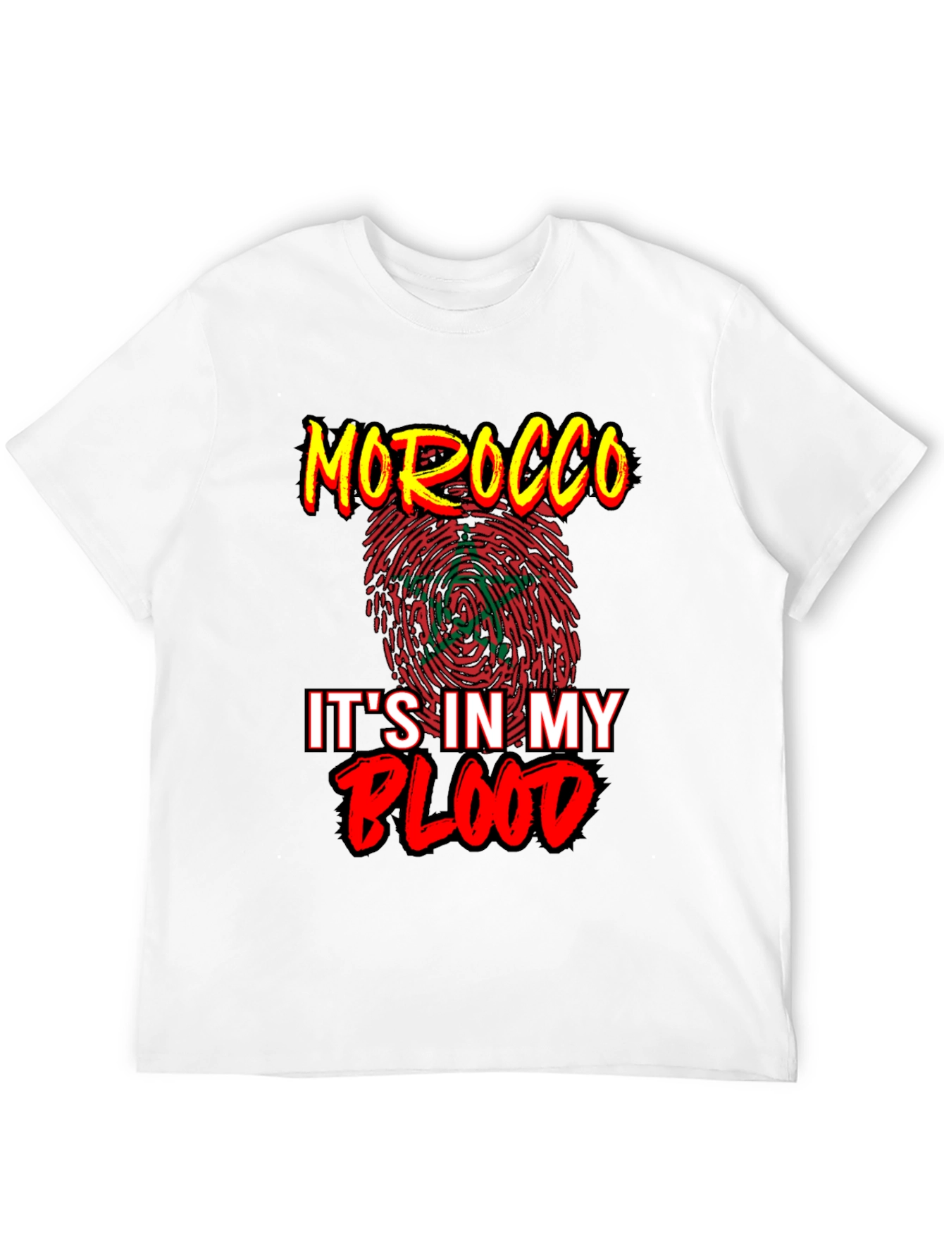 Morocco Its in My Blood T-Shirt