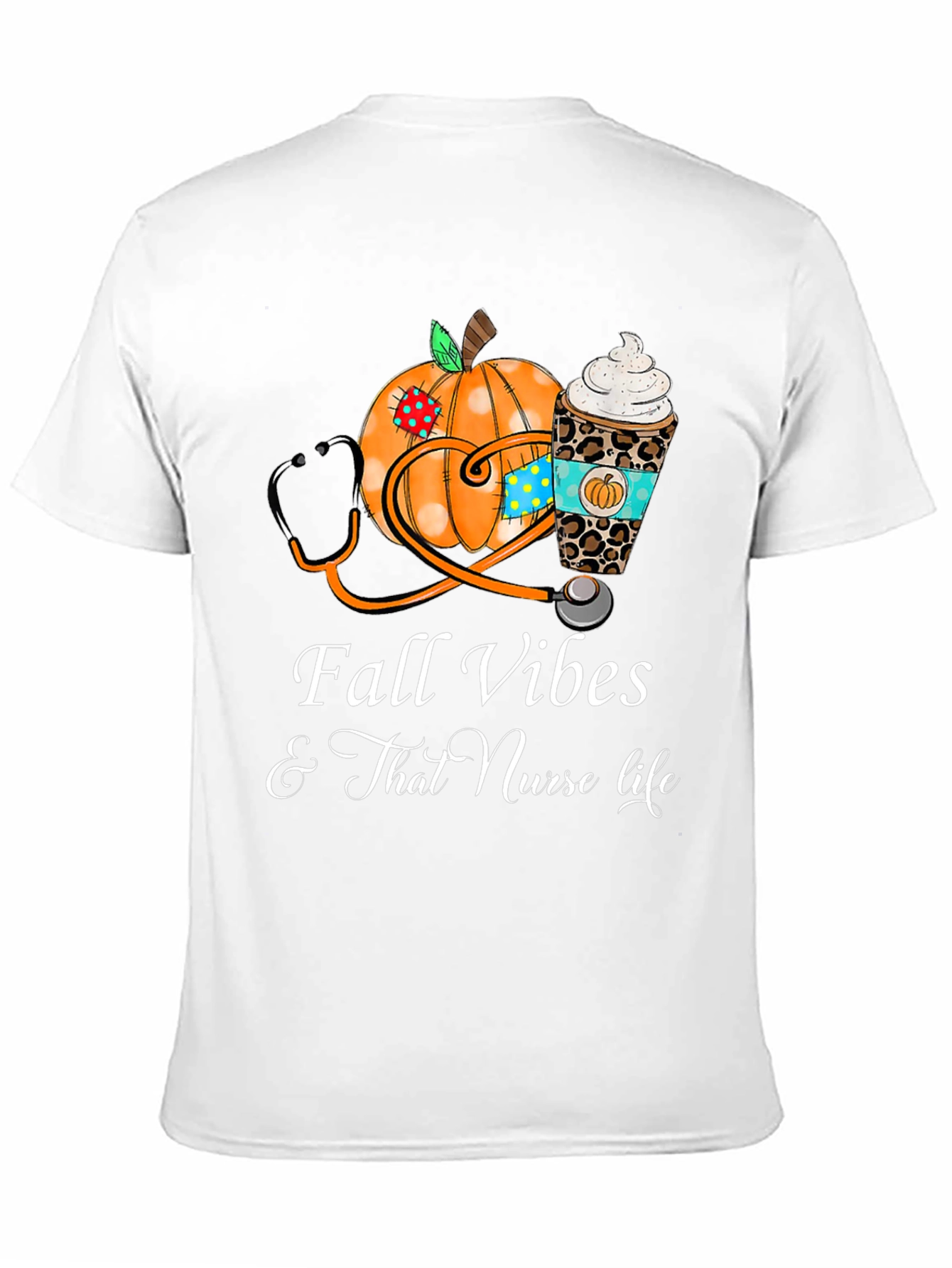 Fall Vibes Nurse Life T-Shirt